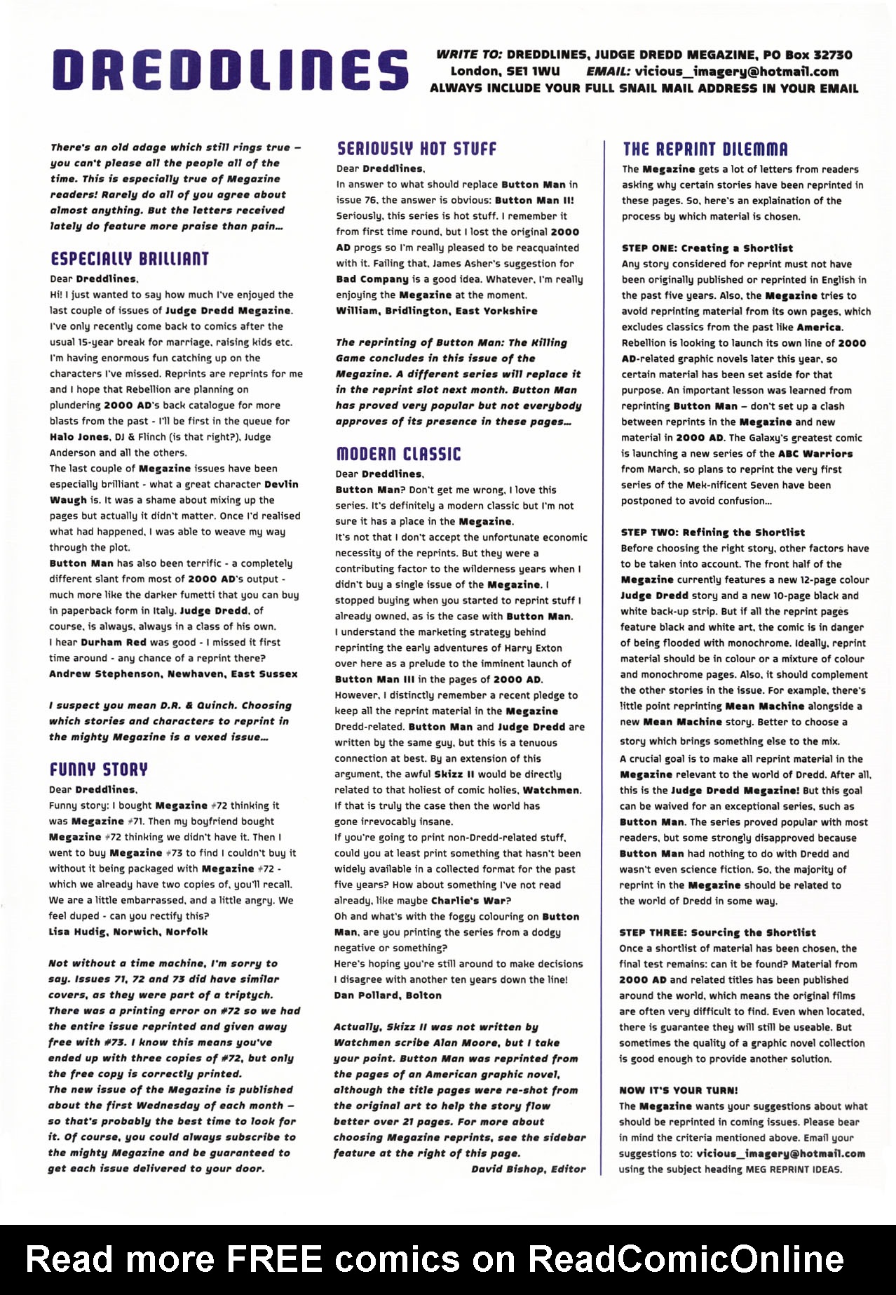 Read online Judge Dredd Megazine (vol. 3) comic -  Issue #75 - 47