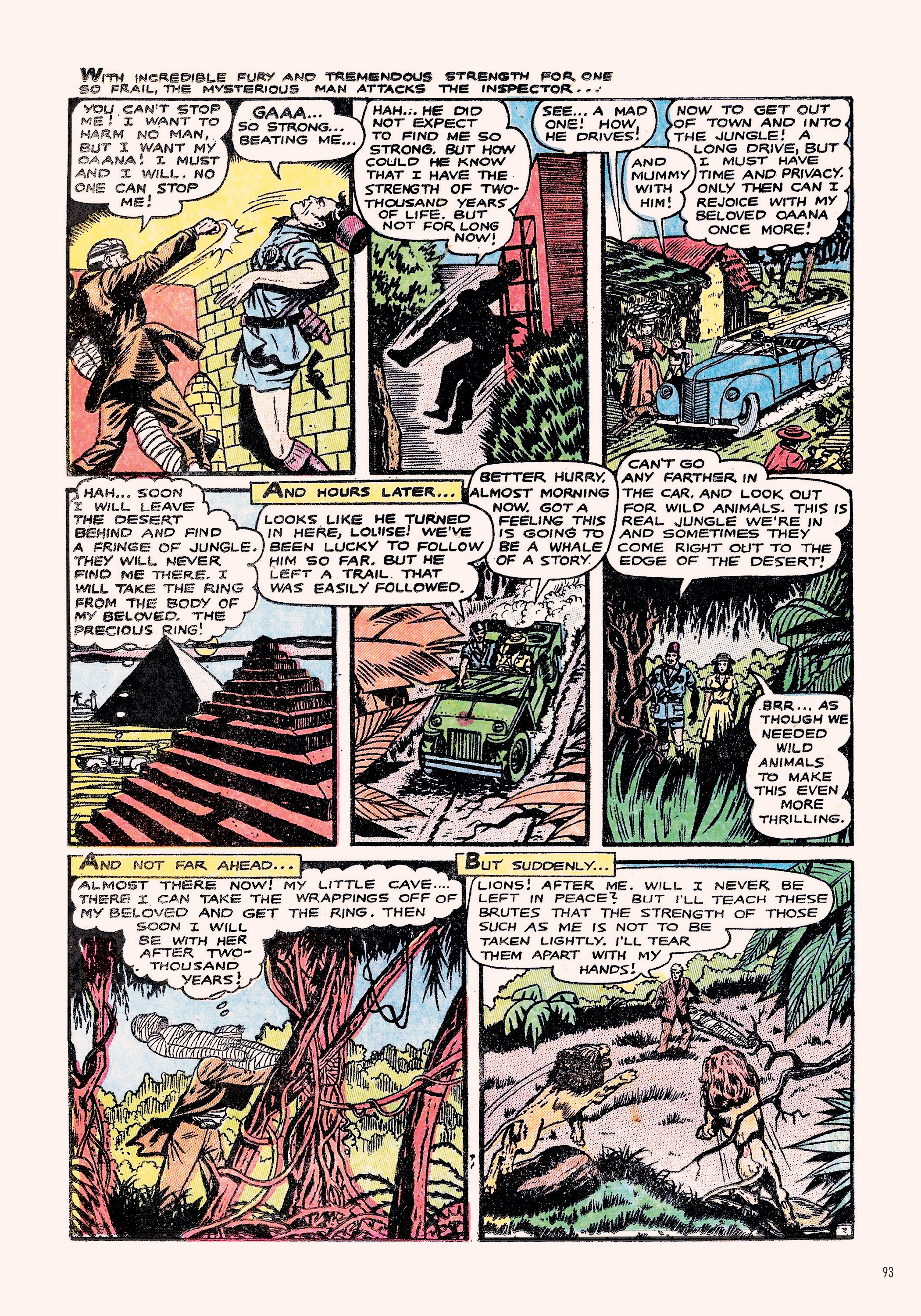 Read online Classic Monsters of Pre-Code Horror Comics: Mummies comic -  Issue # TPB - 93