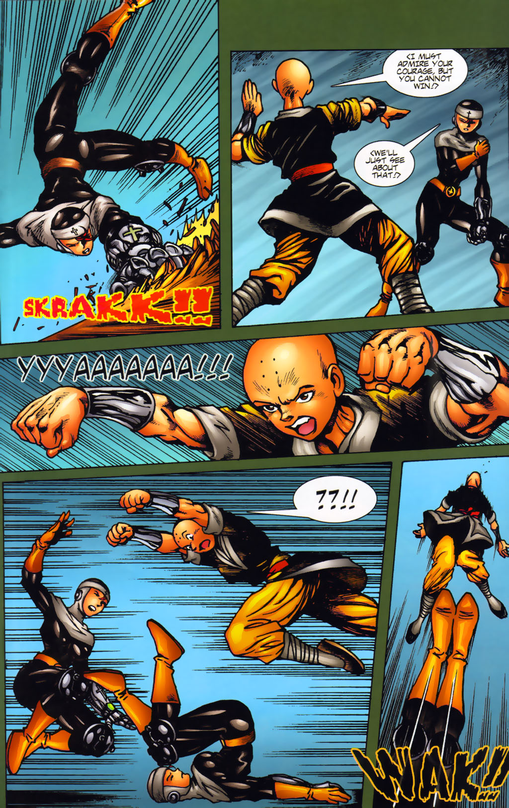 Read online Warrior Nun Areala: Resurrection comic -  Issue #2 - 19
