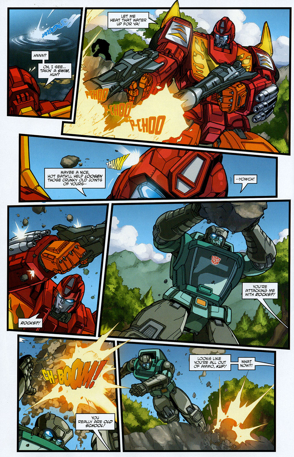 Read online Transformers: Generation 1 (2004) comic -  Issue #9 - 9
