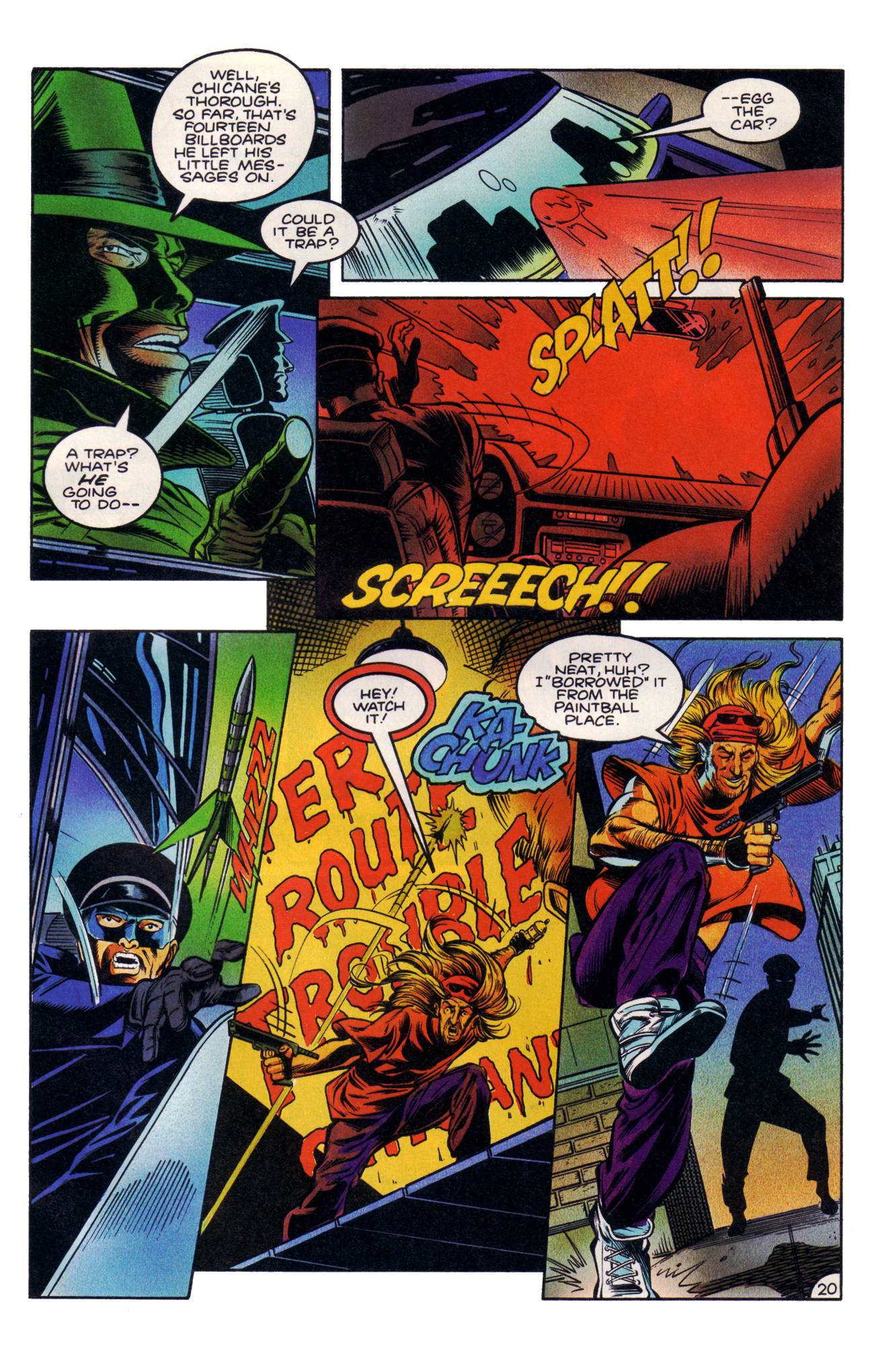 Read online The Green Hornet (1991) comic -  Issue #10 - 21