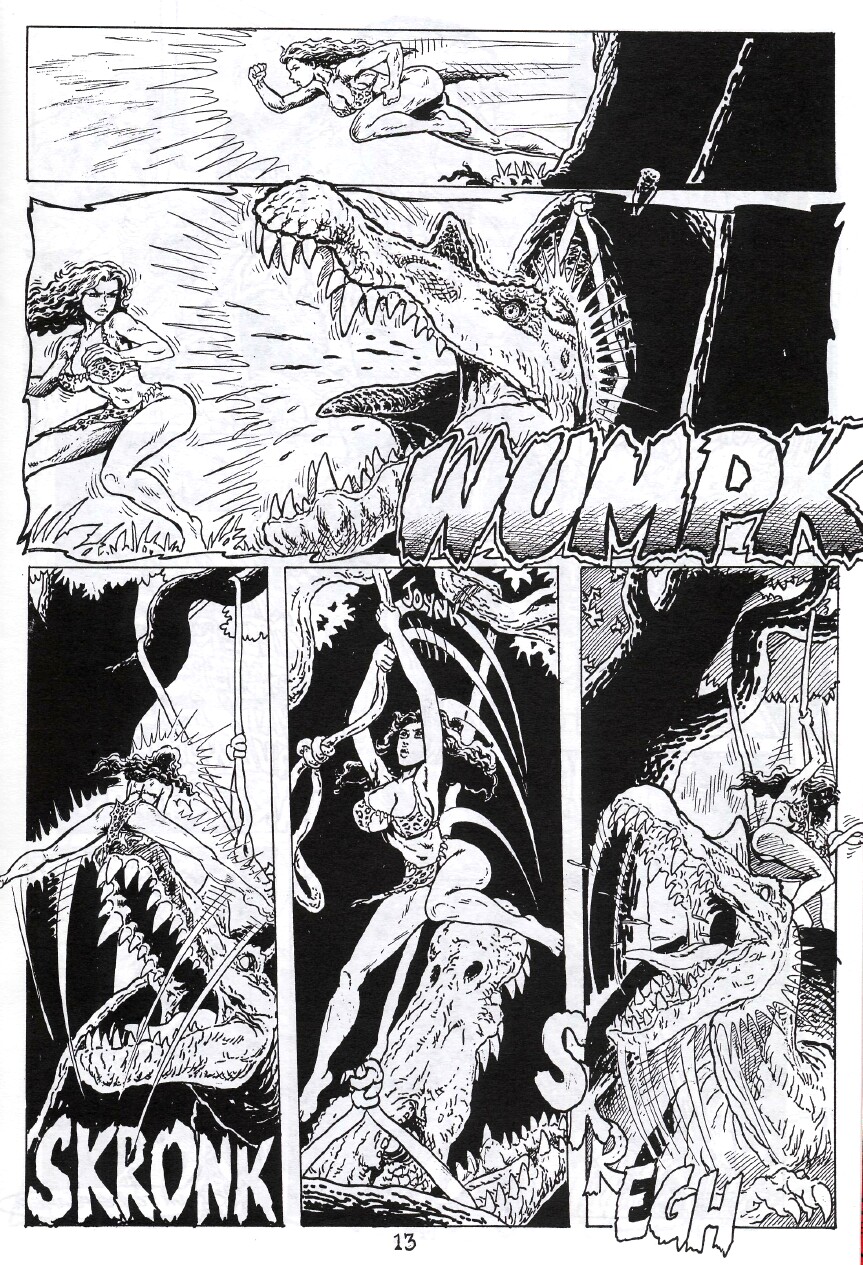 Read online Cavewoman: Rain comic -  Issue #7 - 15