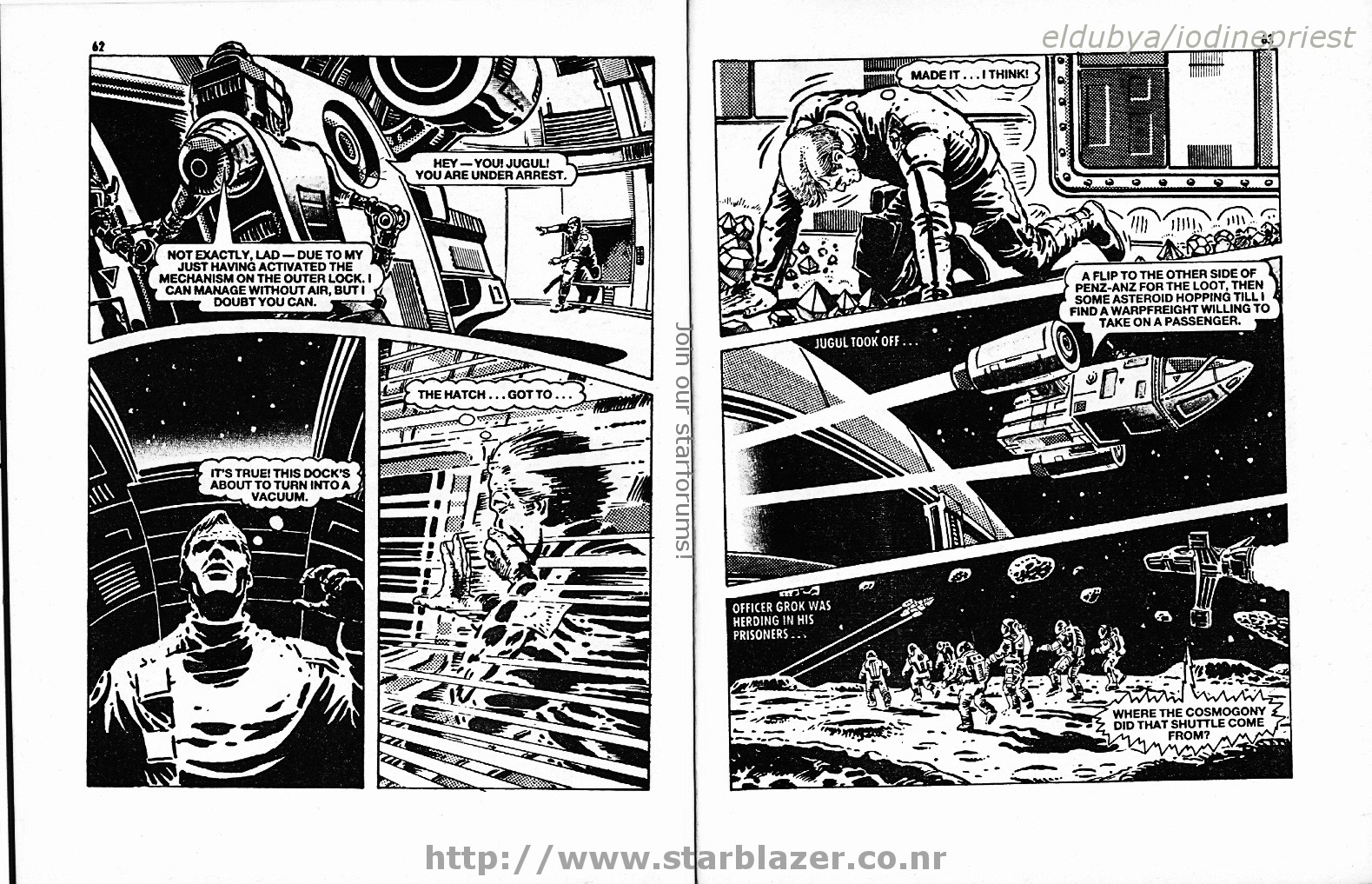 Read online Starblazer comic -  Issue #217 - 33