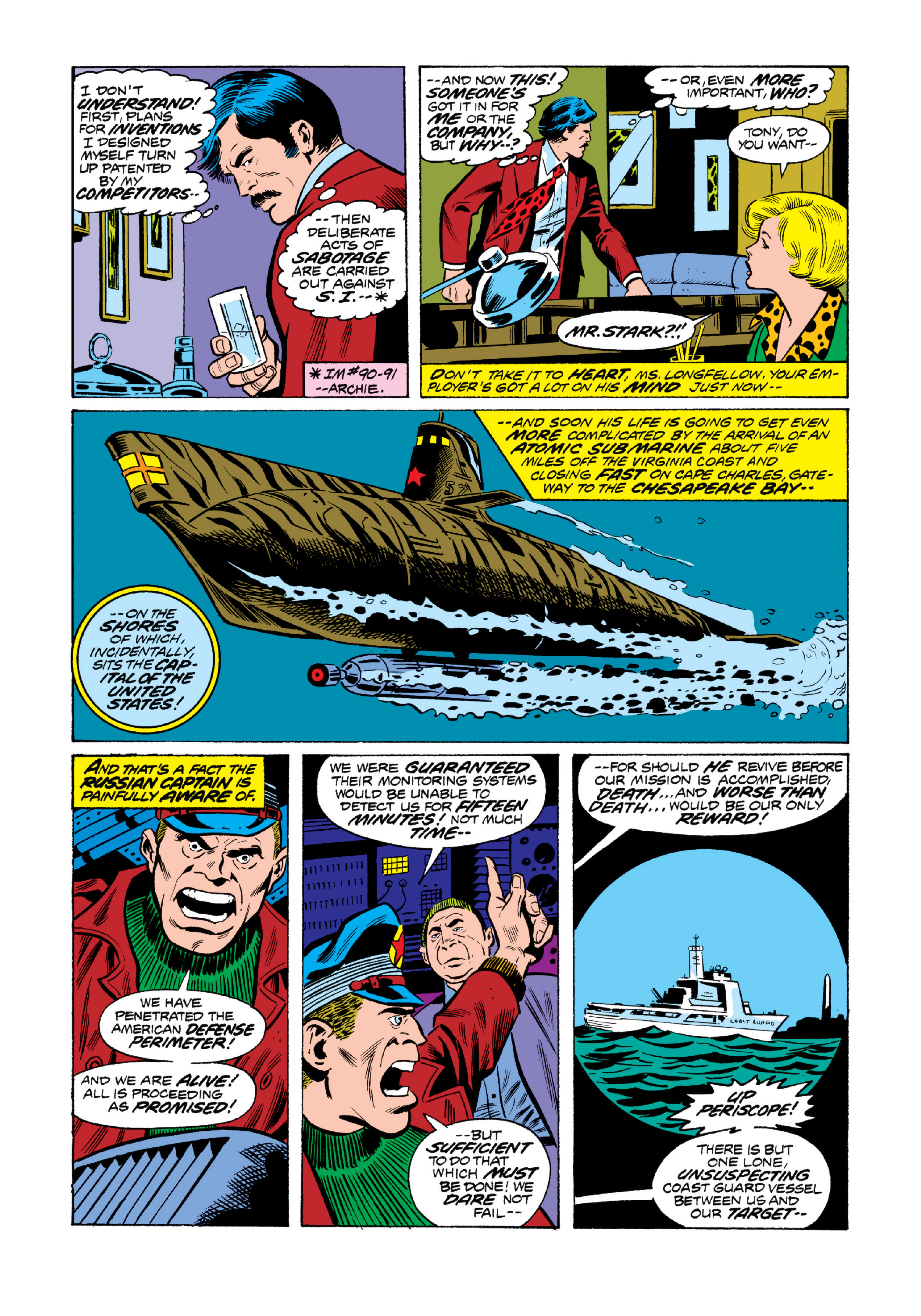 Read online Marvel Masterworks: The Invincible Iron Man comic -  Issue # TPB 12 (Part 1) - 13