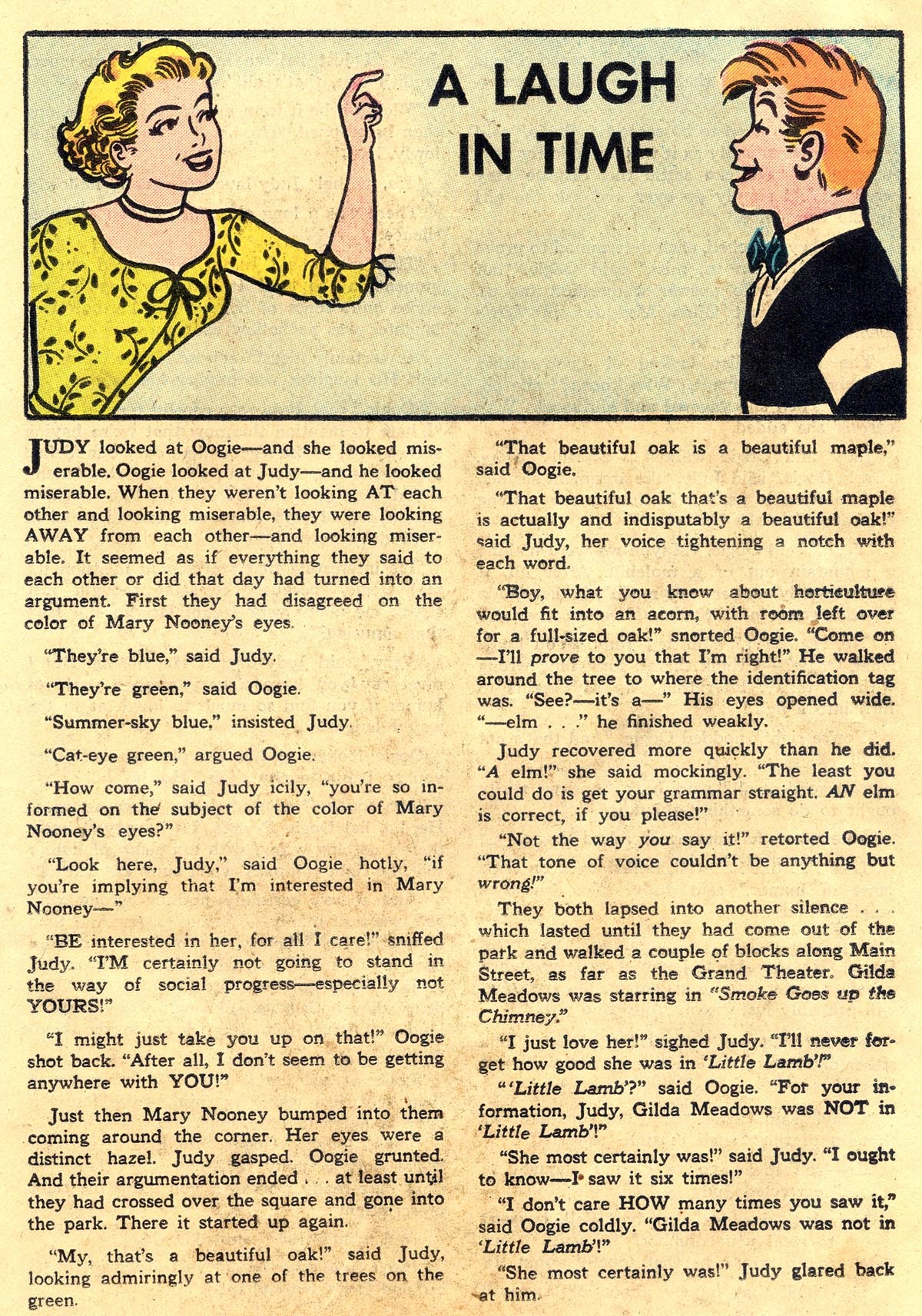 Read online A Date with Judy comic -  Issue #49 - 25