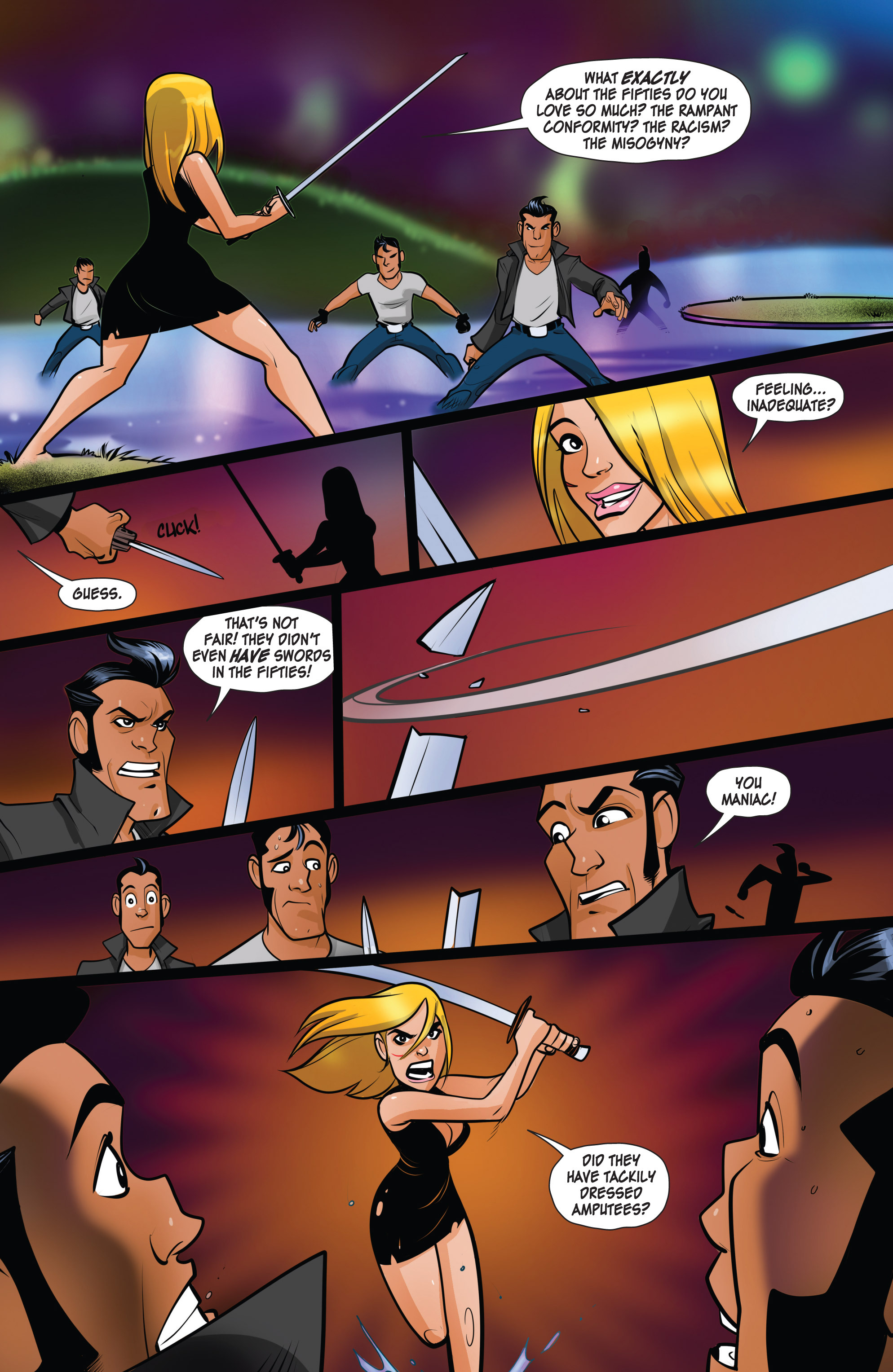 Read online Freelancers comic -  Issue #6 - 11