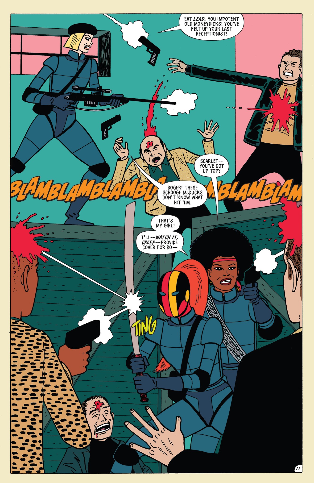 Read online Assassinistas comic -  Issue #2 - 13