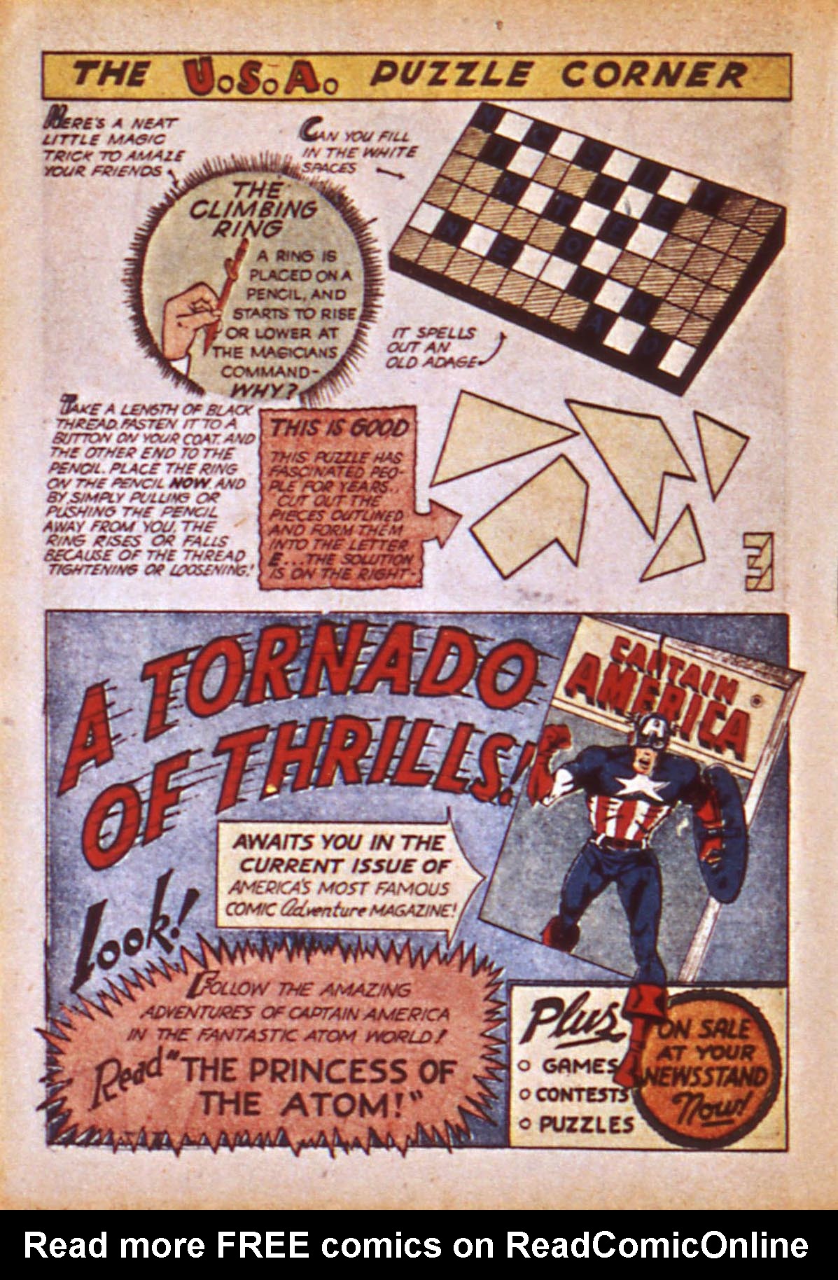 Read online USA Comics comic -  Issue #8 - 39