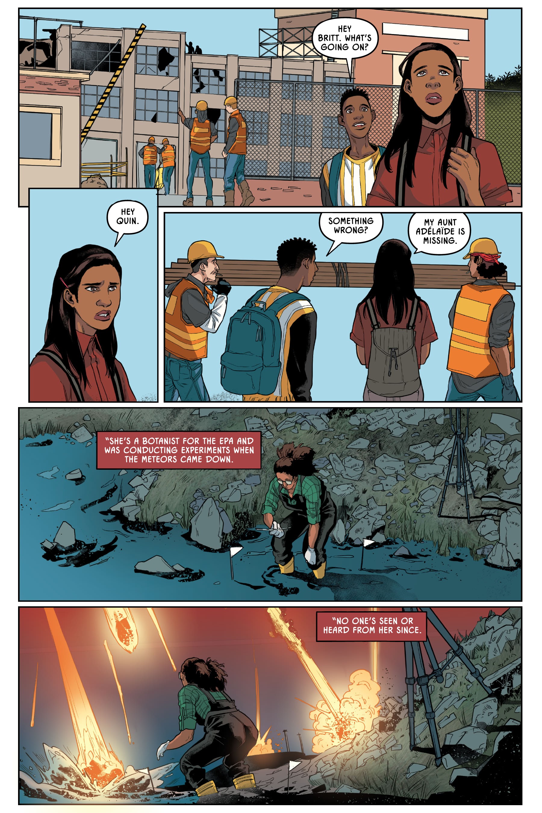Read online Quincredible: The Hero Within comic -  Issue # TPB - 14