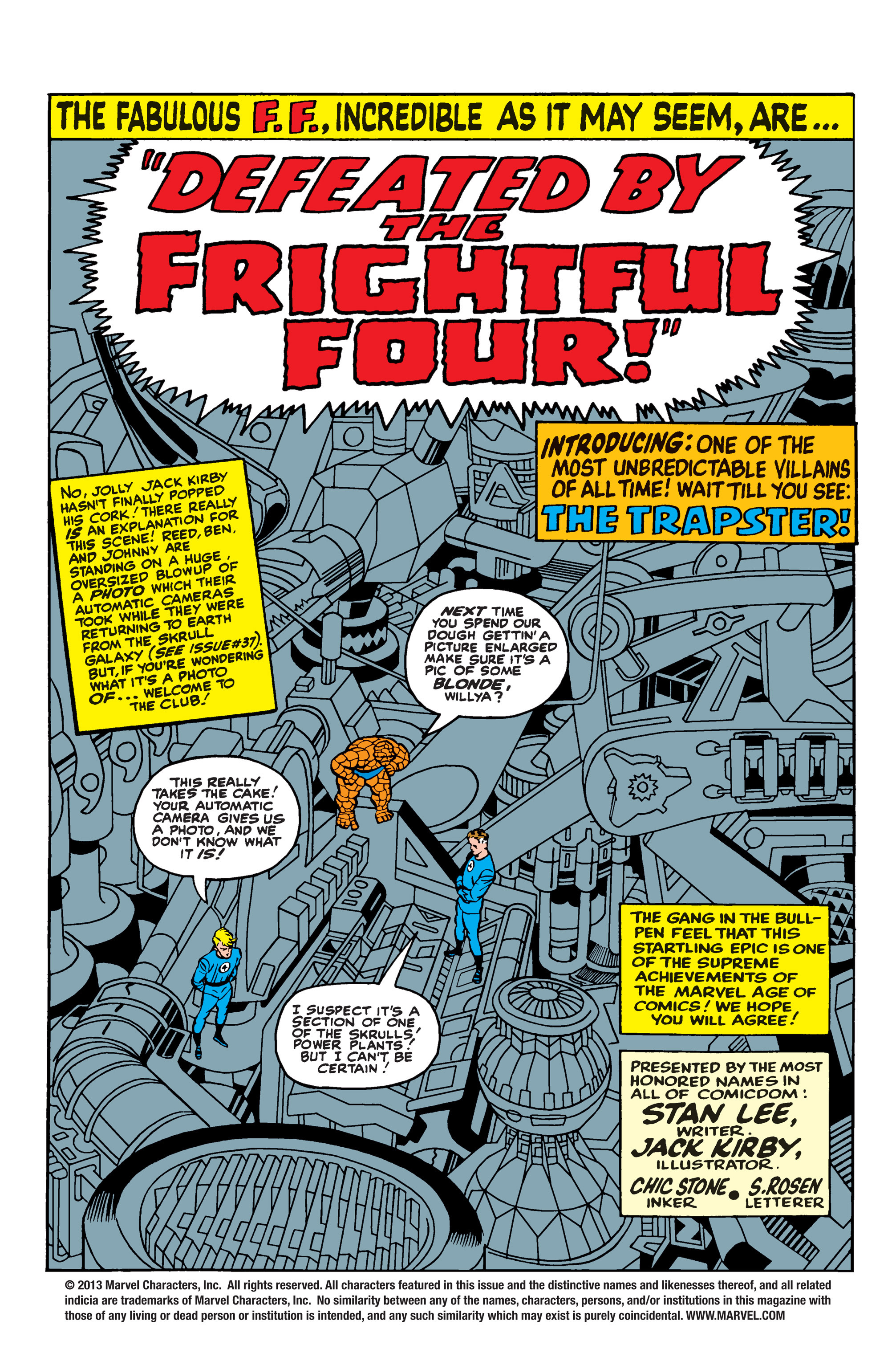 Read online Fantastic Four (1961) comic -  Issue #38 - 2