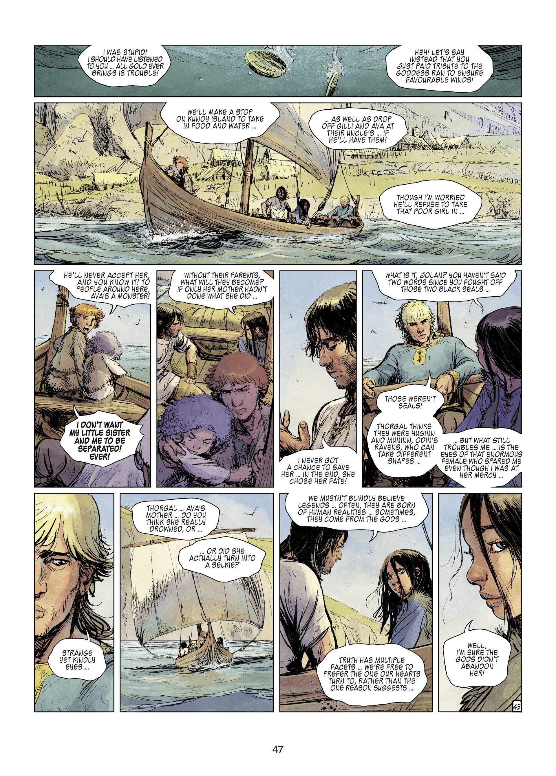 Read online Thorgal comic -  Issue #30 - 49