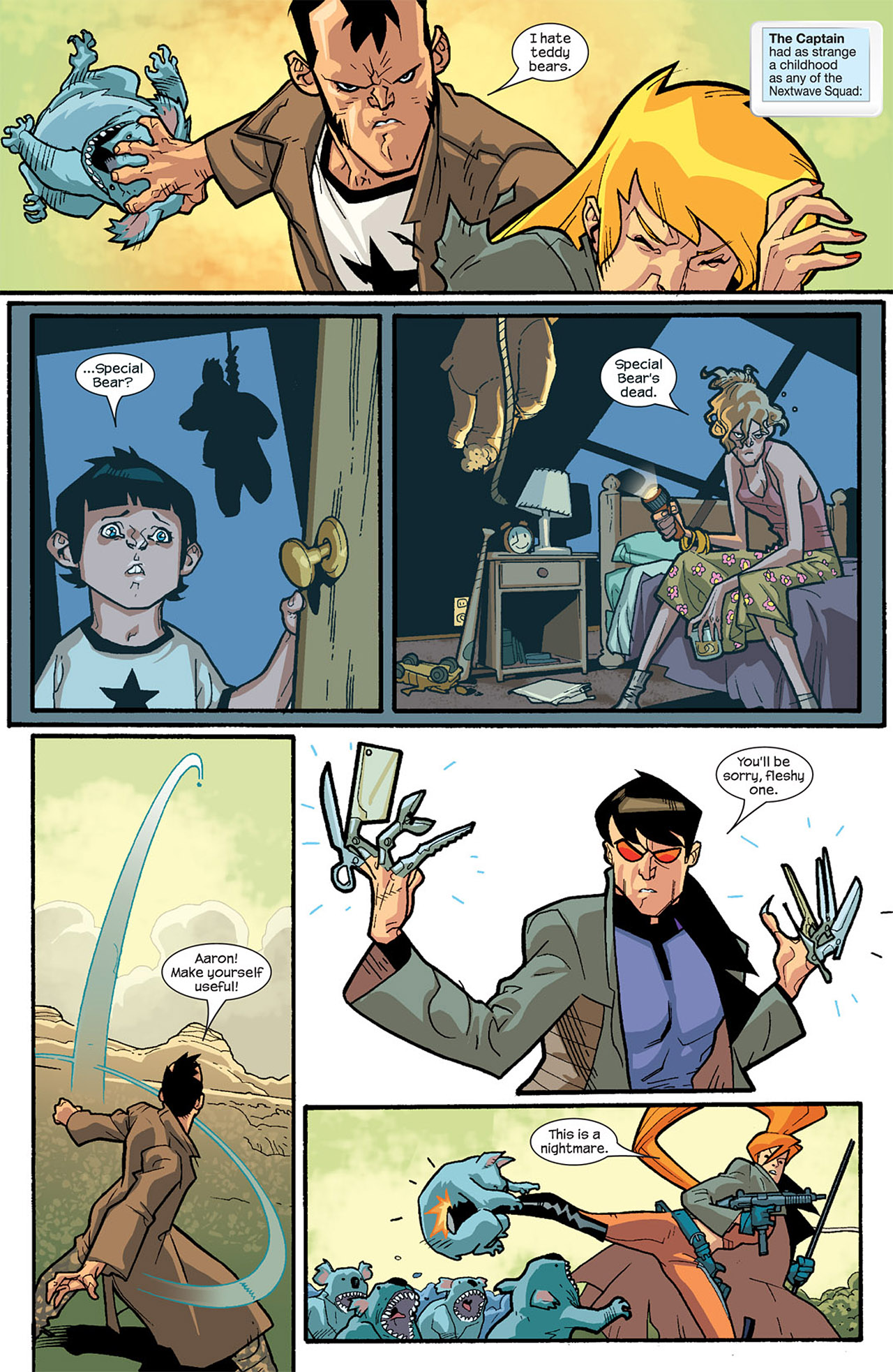 Read online Nextwave: Agents Of H.A.T.E. comic -  Issue #5 - 21