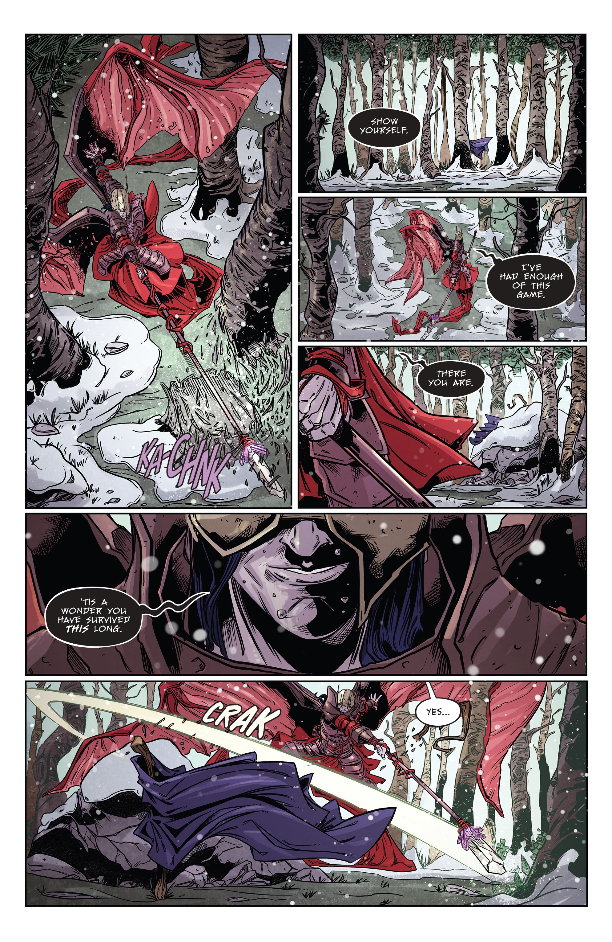 Read online Canto III: Lionhearted comic -  Issue #1 - 7