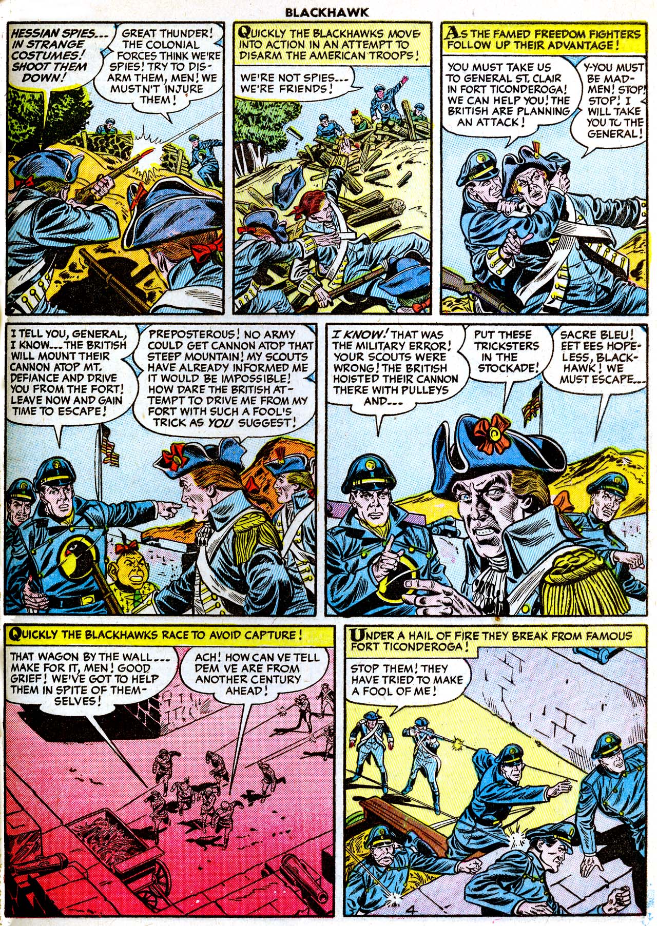 Read online Blackhawk (1957) comic -  Issue #93 - 29