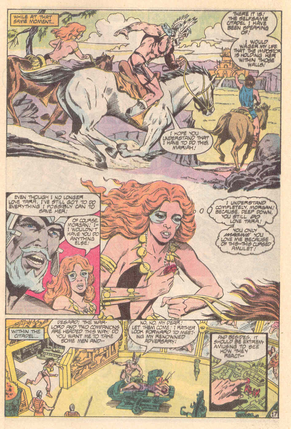 Read online Warlord (1976) comic -  Issue #115 - 17