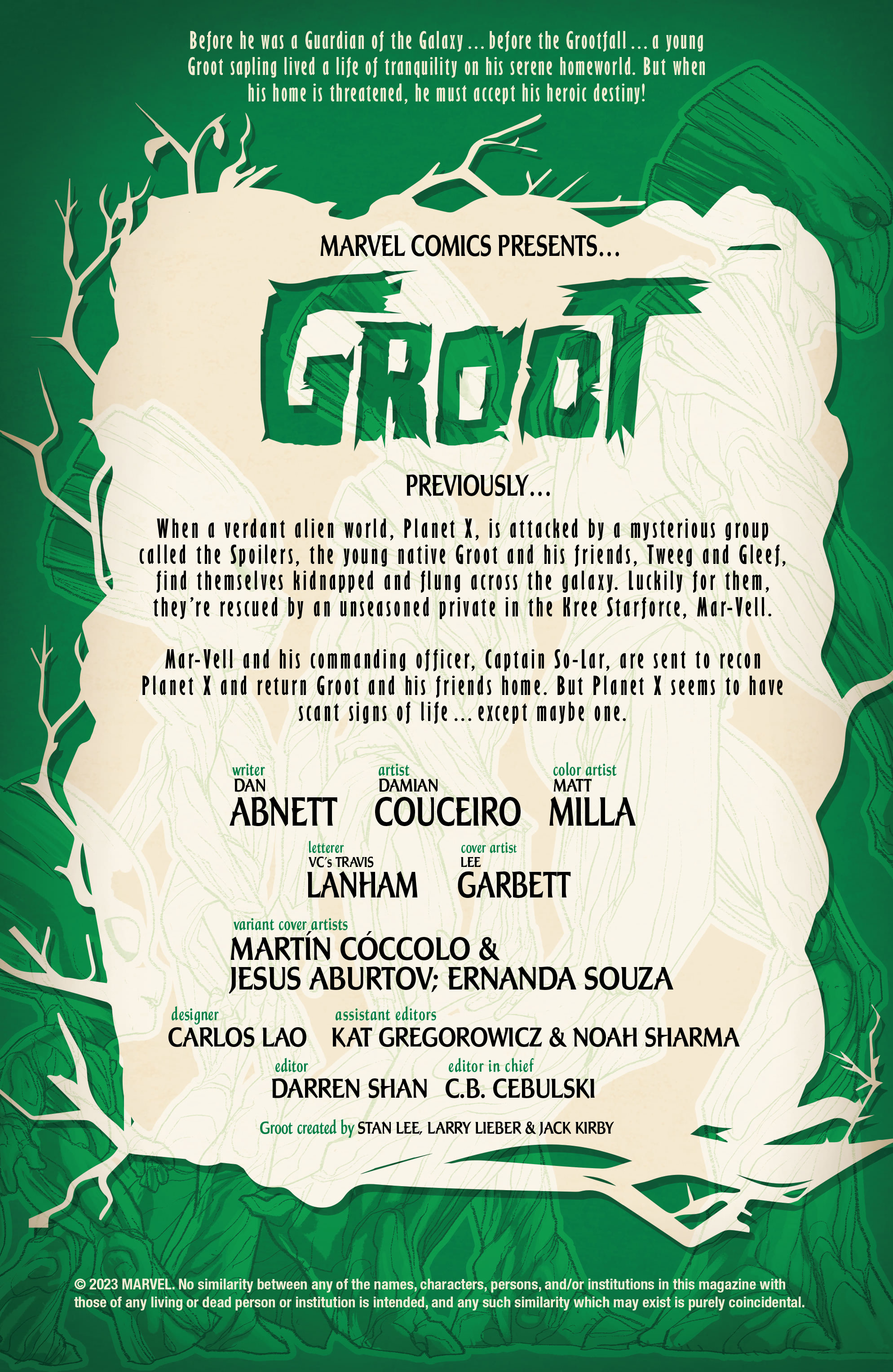 Read online Groot  (2023) comic -  Issue #2 - 2
