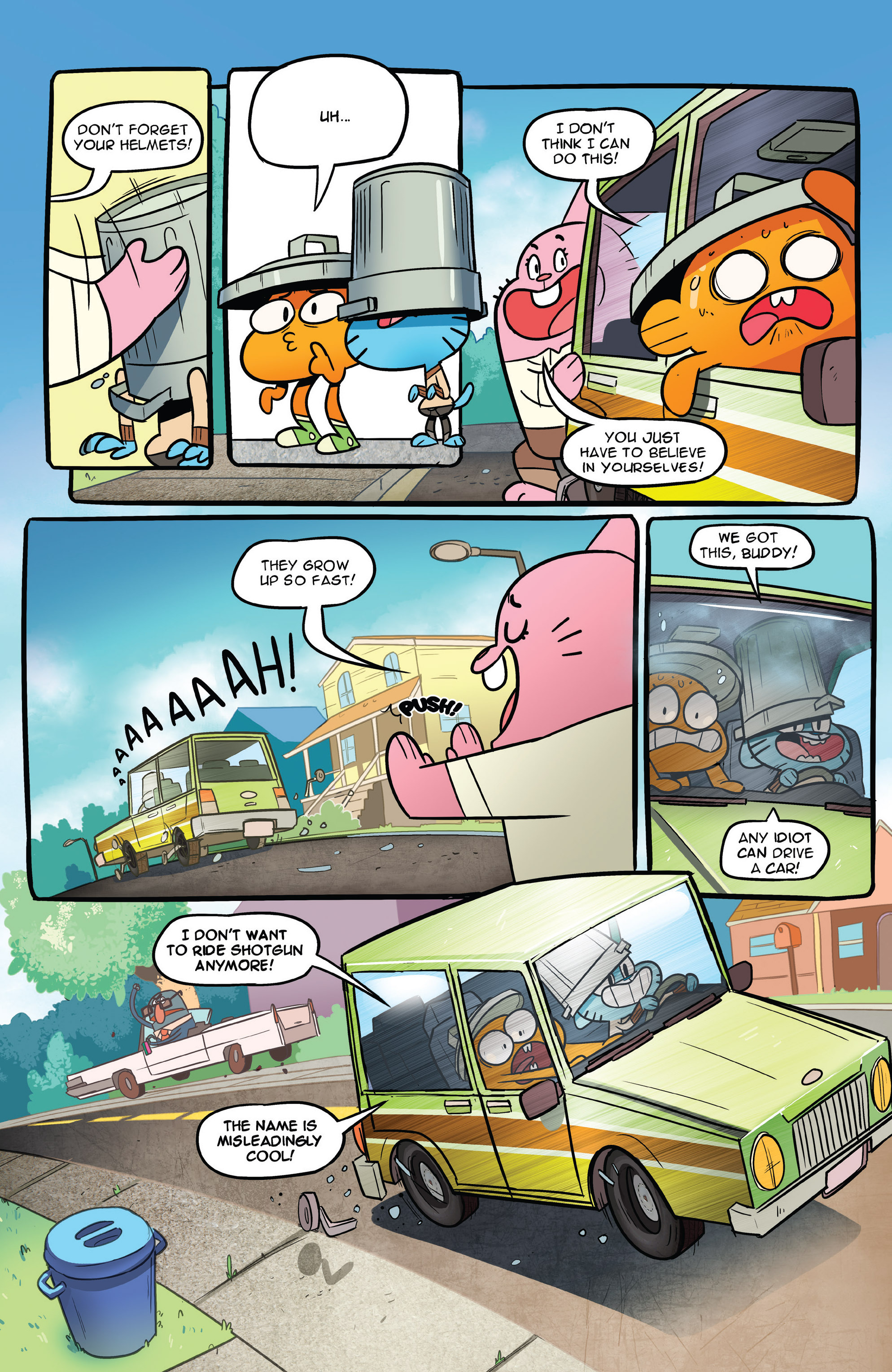 Read online The Amazing World of Gumball comic -  Issue #1 - 8