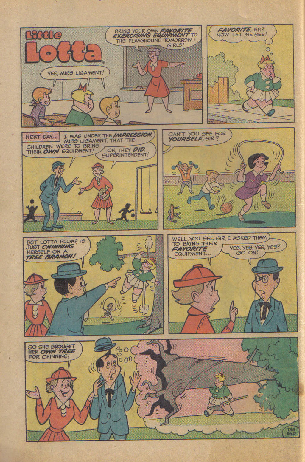 Read online Little Dot (1953) comic -  Issue #155 - 10