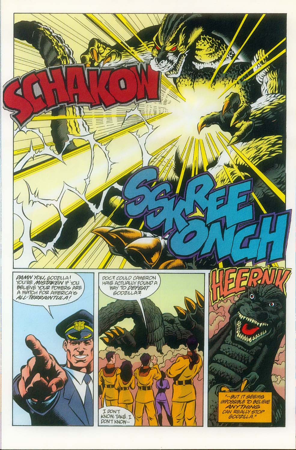 Read online Godzilla (1995) comic -  Issue #5 - 17