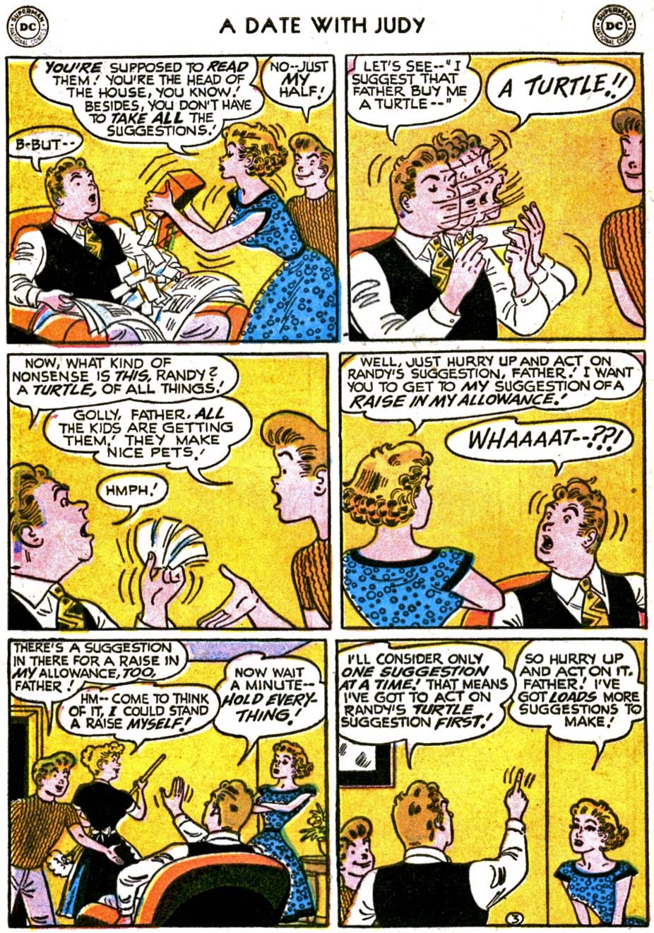 Read online A Date with Judy comic -  Issue #47 - 32