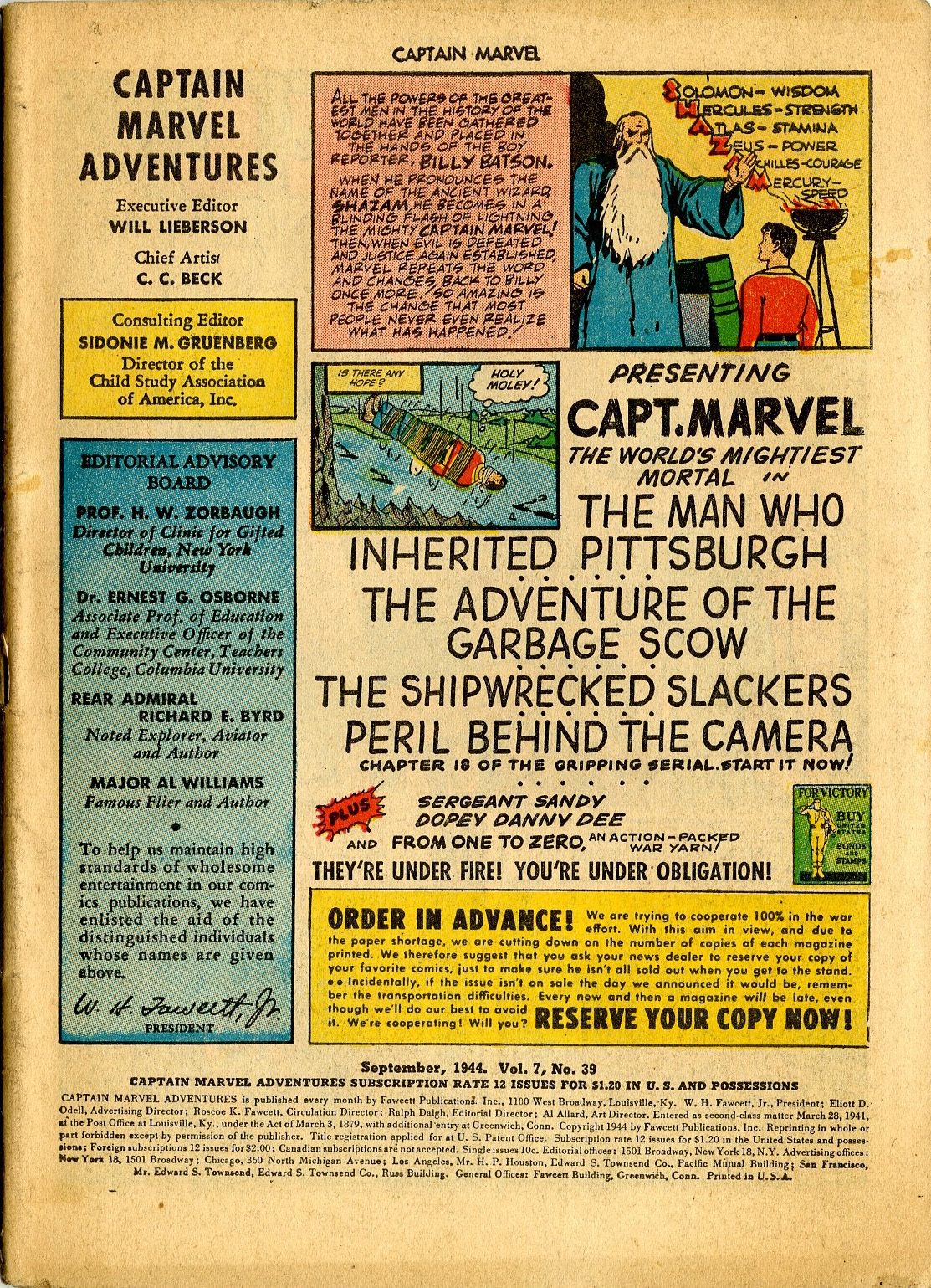 Read online Captain Marvel Adventures comic -  Issue #39 - 3