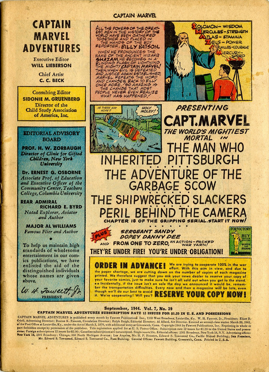 Read online Captain Marvel Adventures comic -  Issue #39 - 3