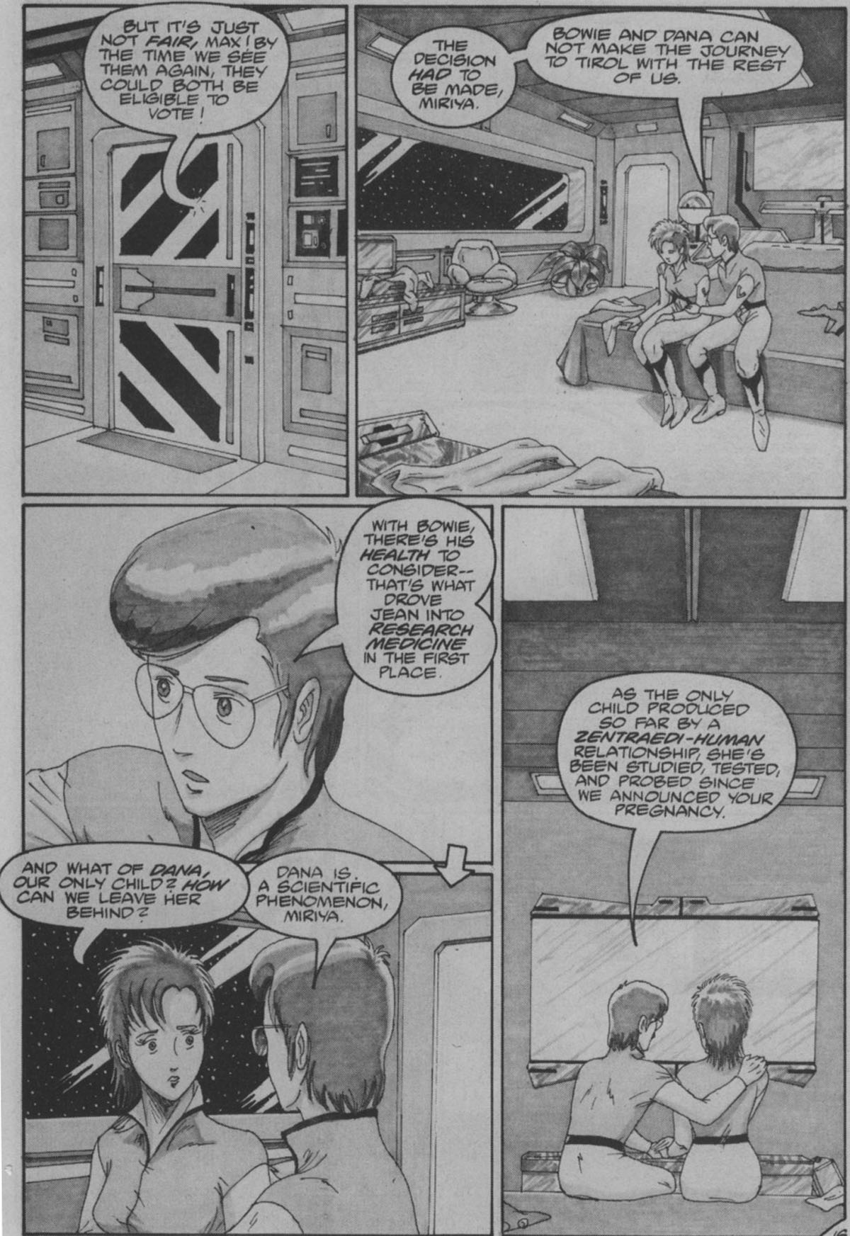 Read online Robotech II: The Sentinels - The Marriage of Rick Hunter and Lisa Hayes comic -  Issue # TPB 2 - 50