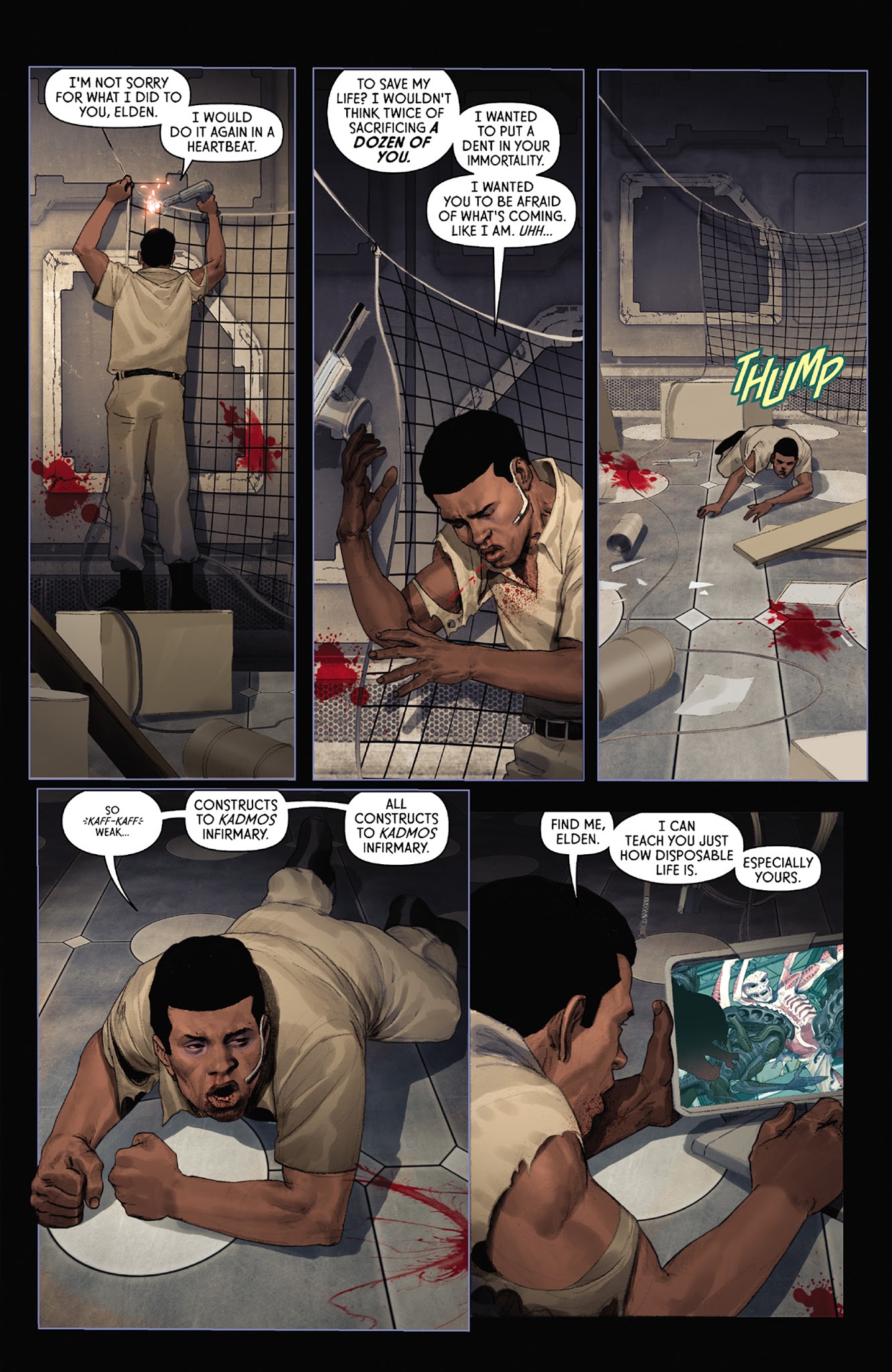 Read online Alien vs. Predator: Fire and Stone comic -  Issue #3 - 9