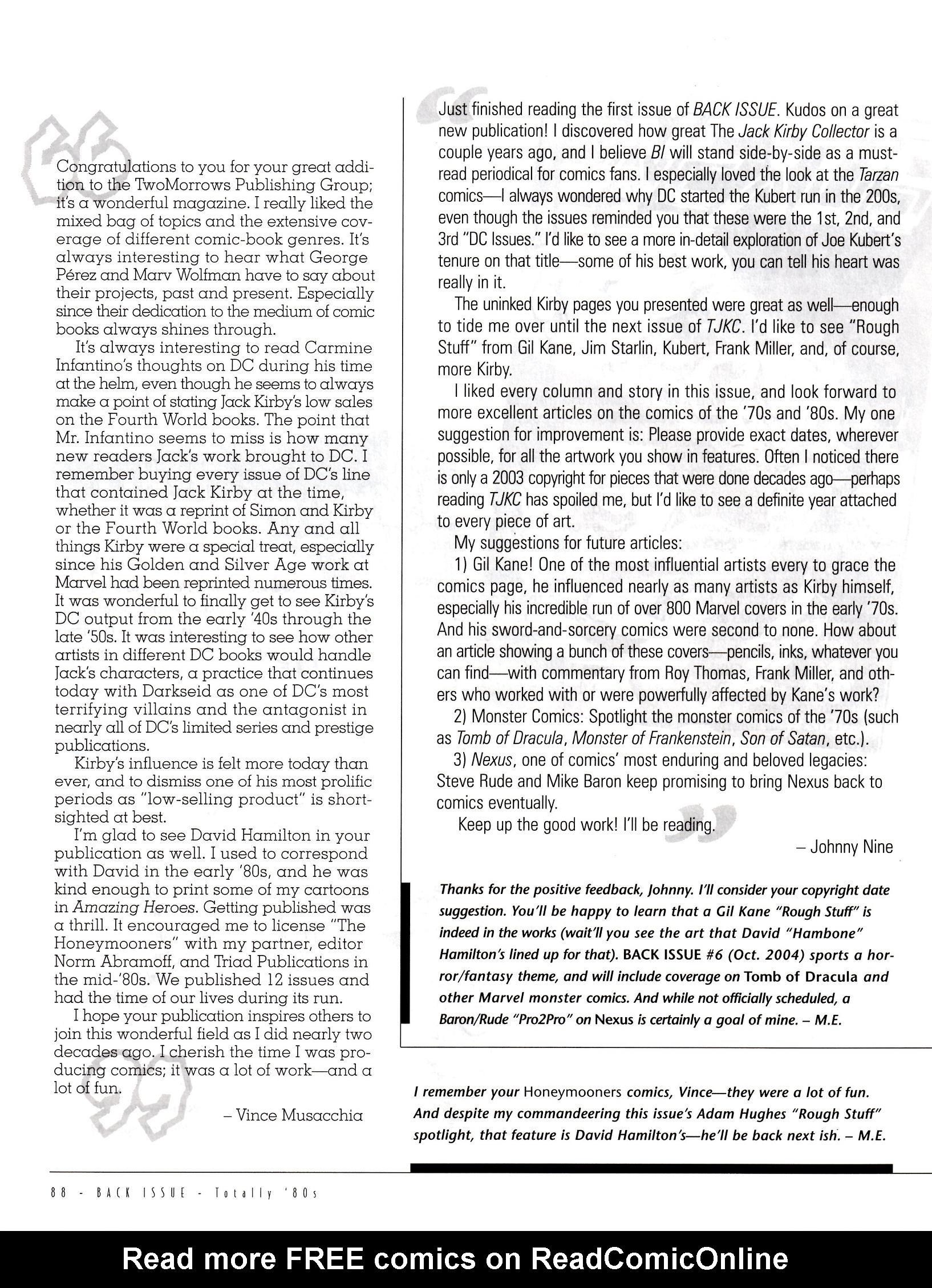 Read online Back Issue comic -  Issue #2 - 81