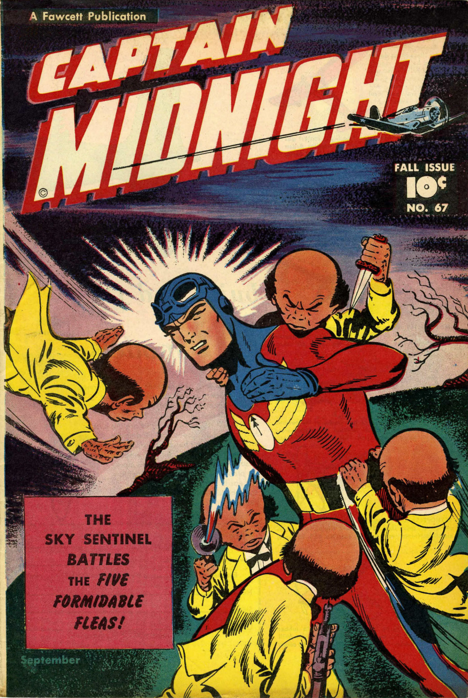 Read online Captain Midnight (1942) comic -  Issue #67 - 1
