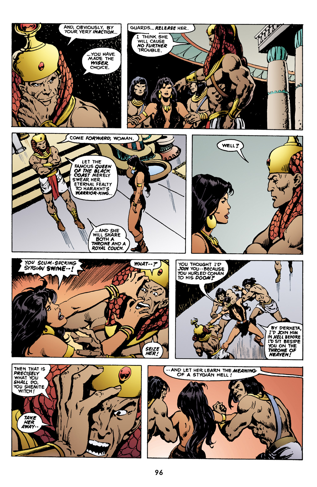 Read online The Chronicles of Conan comic -  Issue # TPB 10 (Part 1) - 96