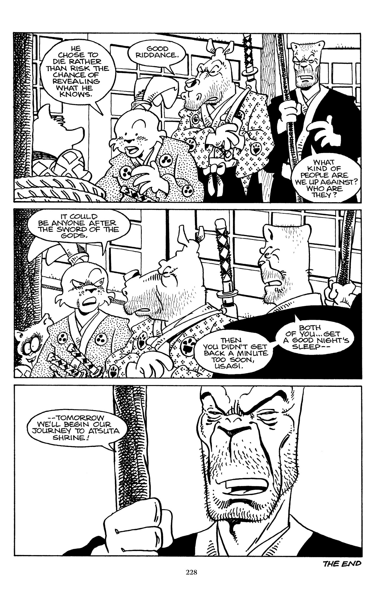 Read online The Usagi Yojimbo Saga comic -  Issue # TPB 3 - 225