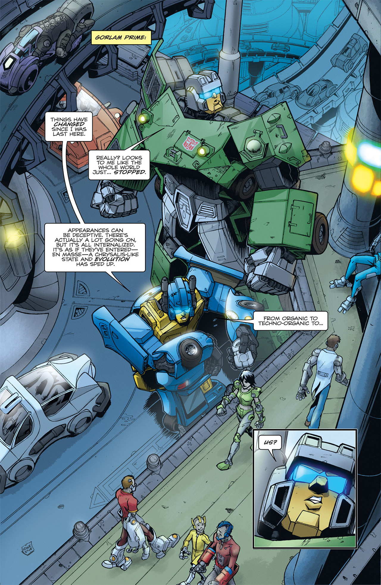 Read online Transformers Spotlight: Hardhead comic -  Issue # Full - 6