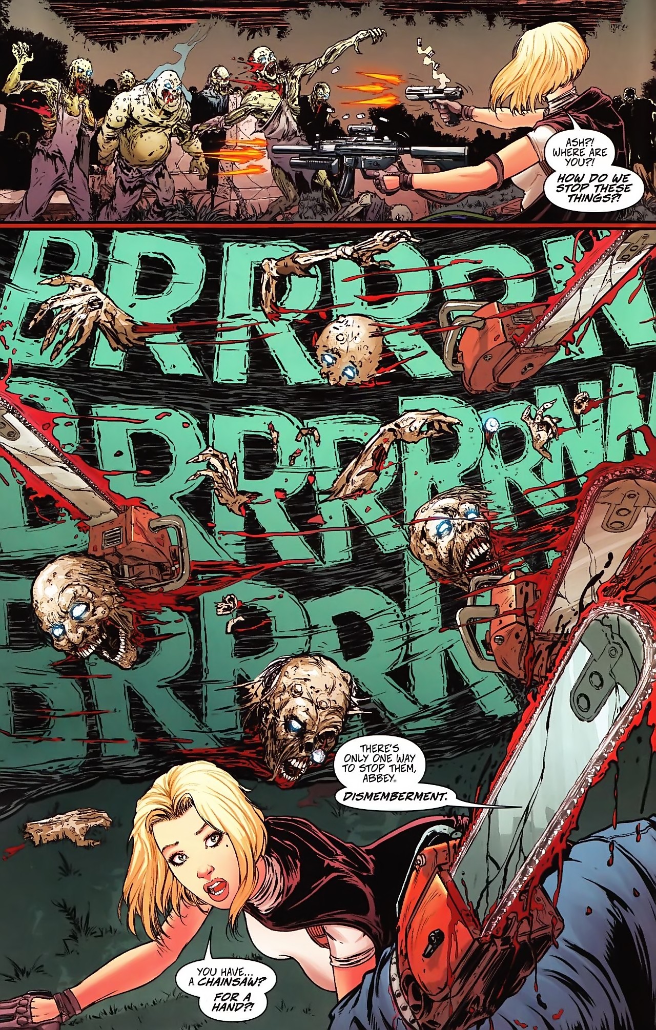 Read online Danger Girl and the Army of Darkness comic -  Issue #4 - 30