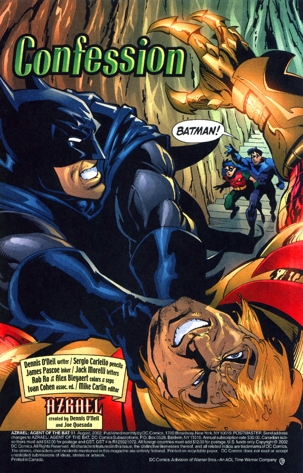 Read online Azrael: Agent of the Bat comic -  Issue #91 - 2