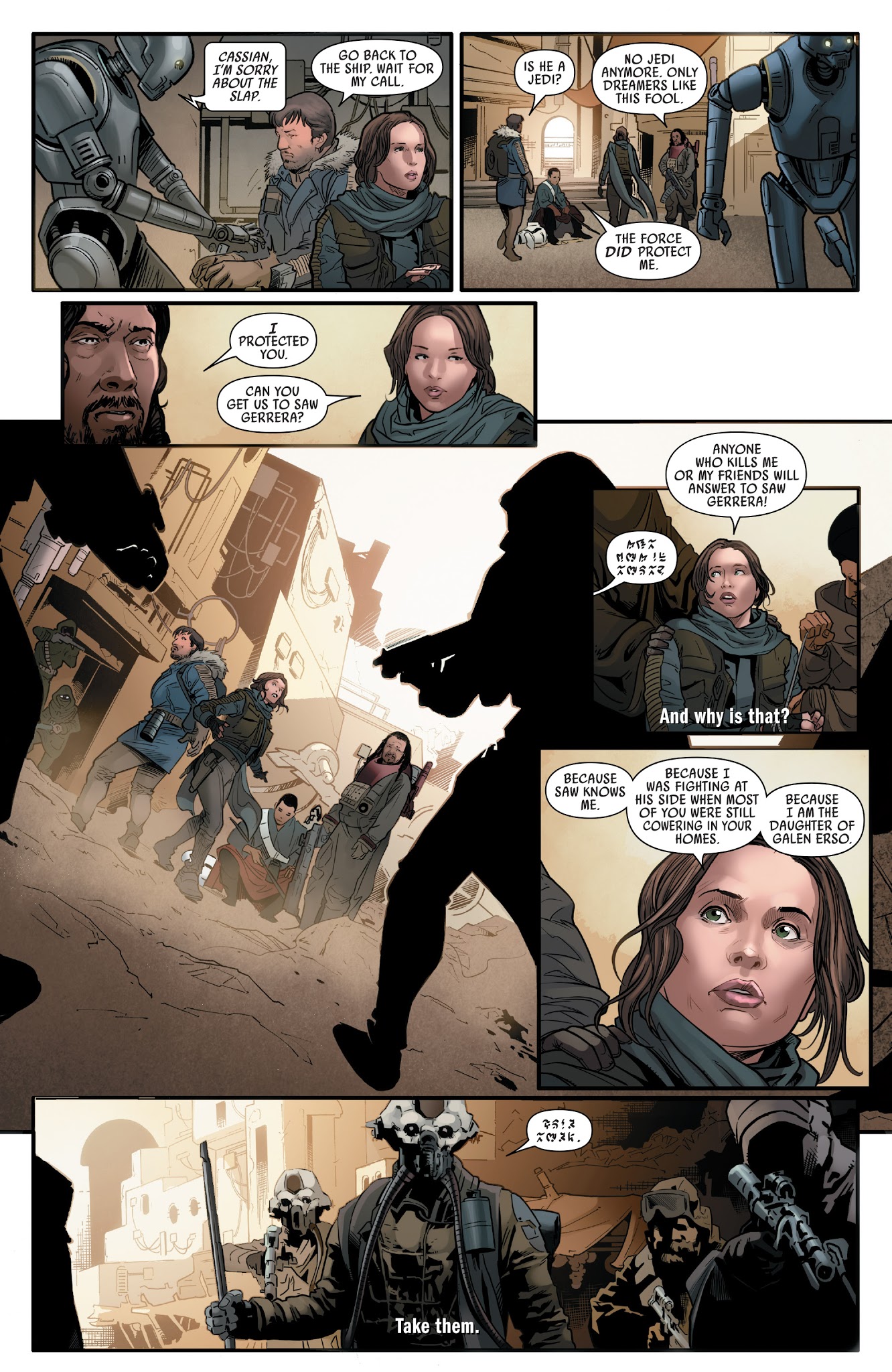 Read online Star Wars: Rogue One Adaptation comic -  Issue # _TPB - 50