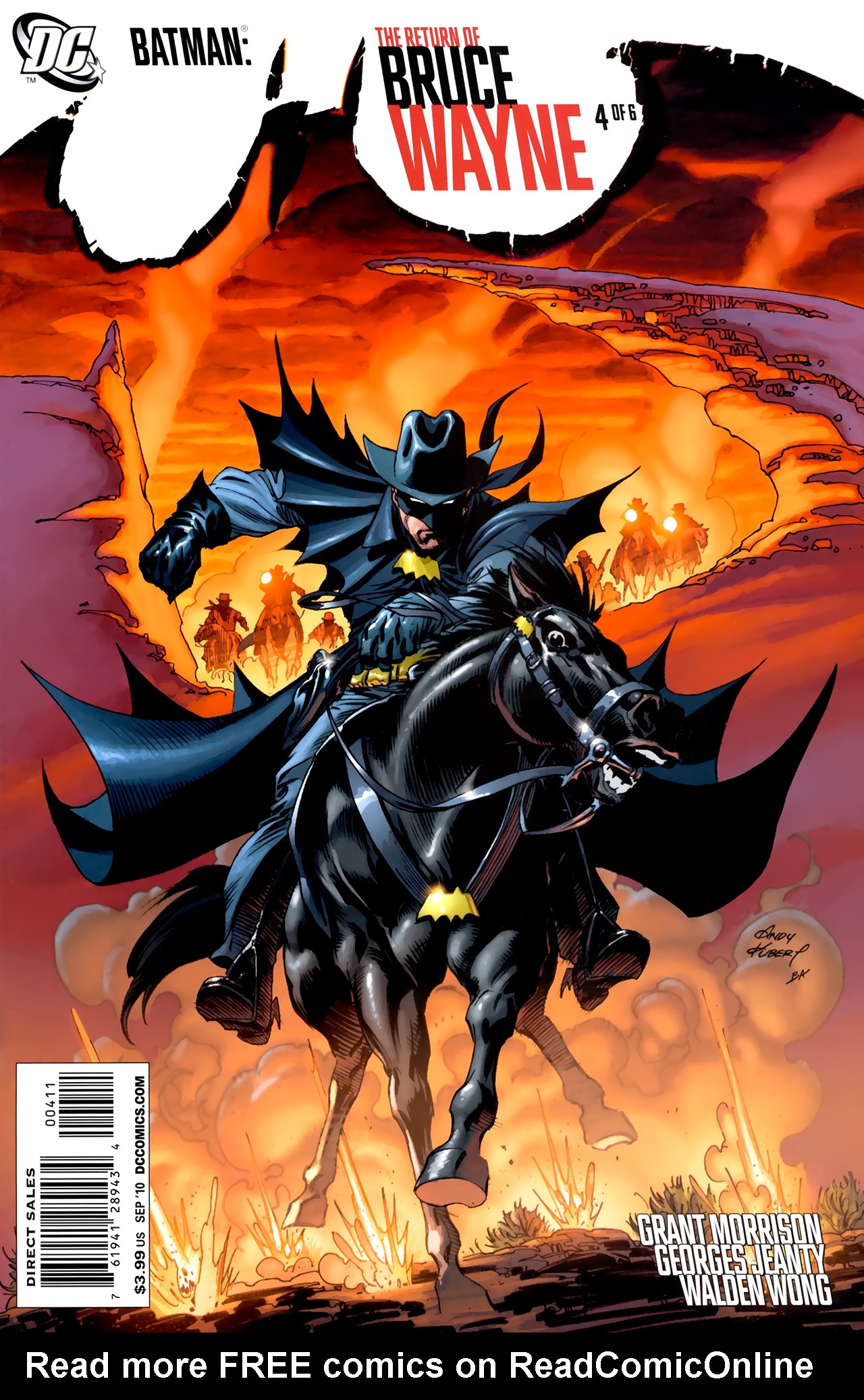Read online Batman: The Return of Bruce Wayne comic -  Issue #4 - 1