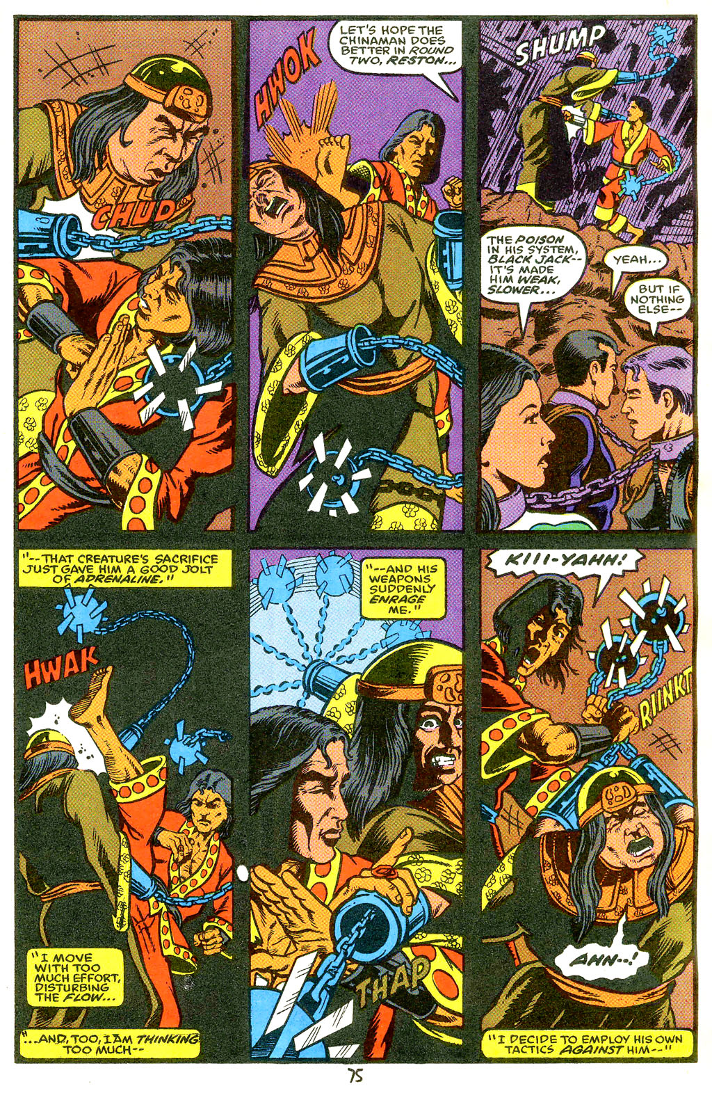 Read online Master of Kung Fu: Bleeding Black comic -  Issue # Full - 76