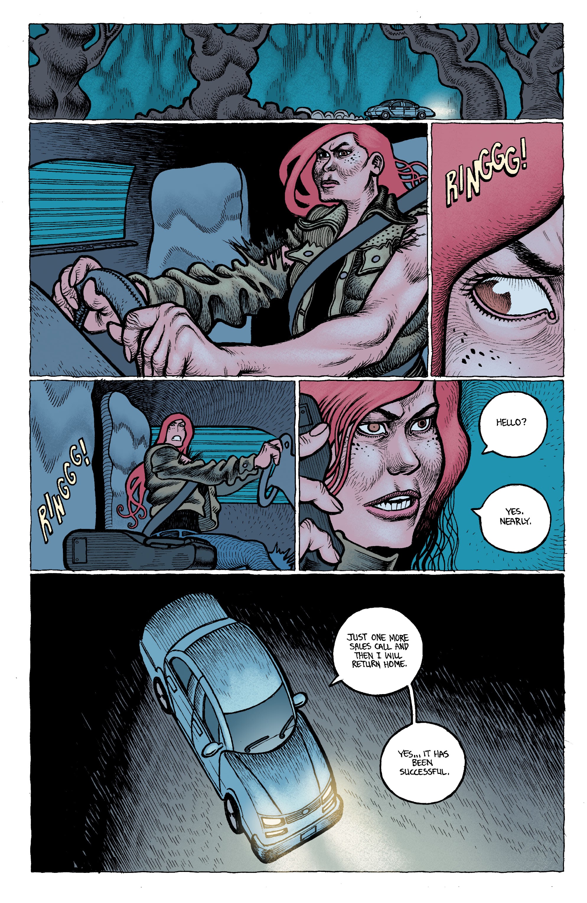 Read online Crimson Flower comic -  Issue #3 - 9