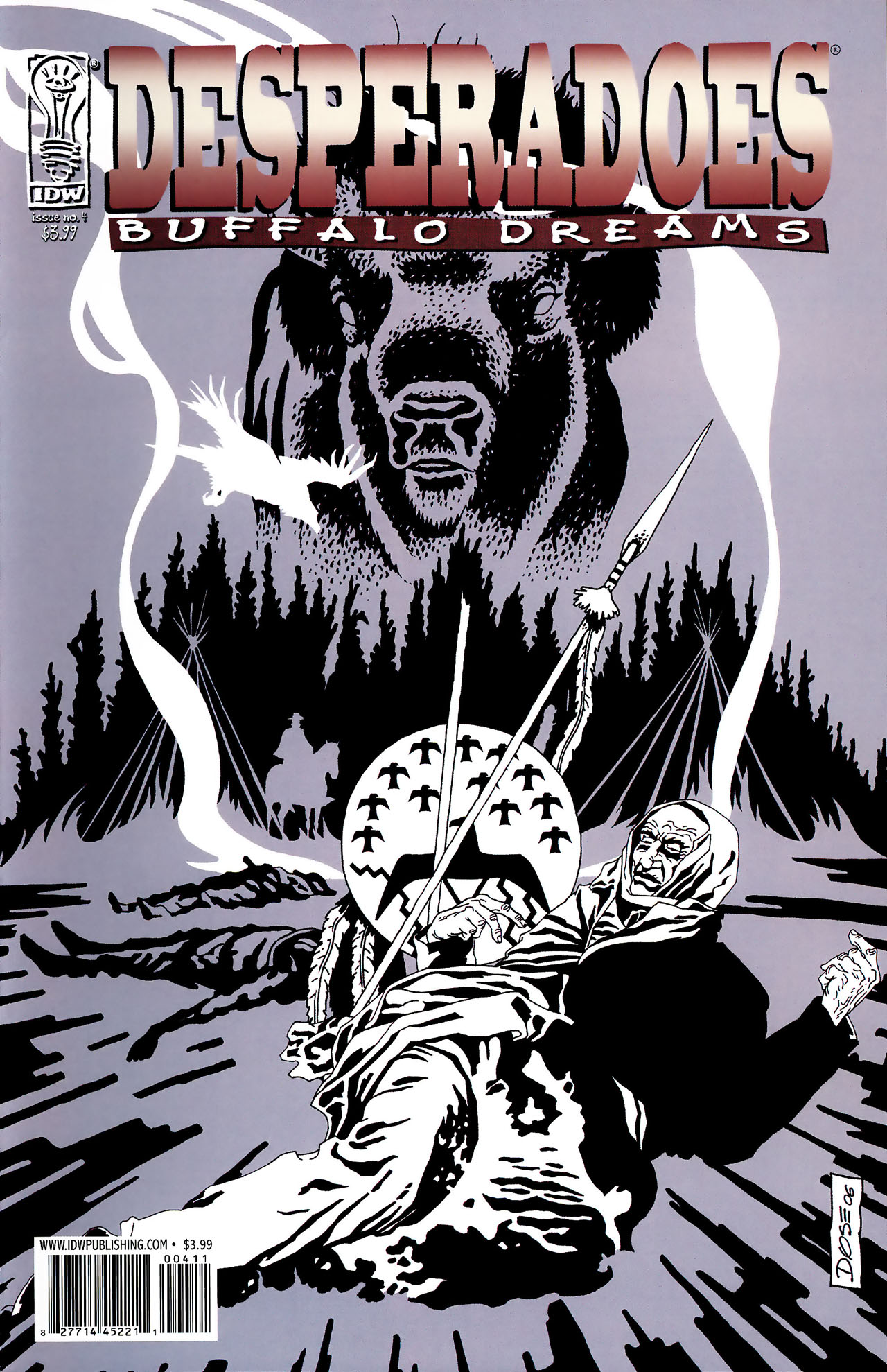 Read online Desperadoes: Buffalo Dreams comic -  Issue #4 - 1