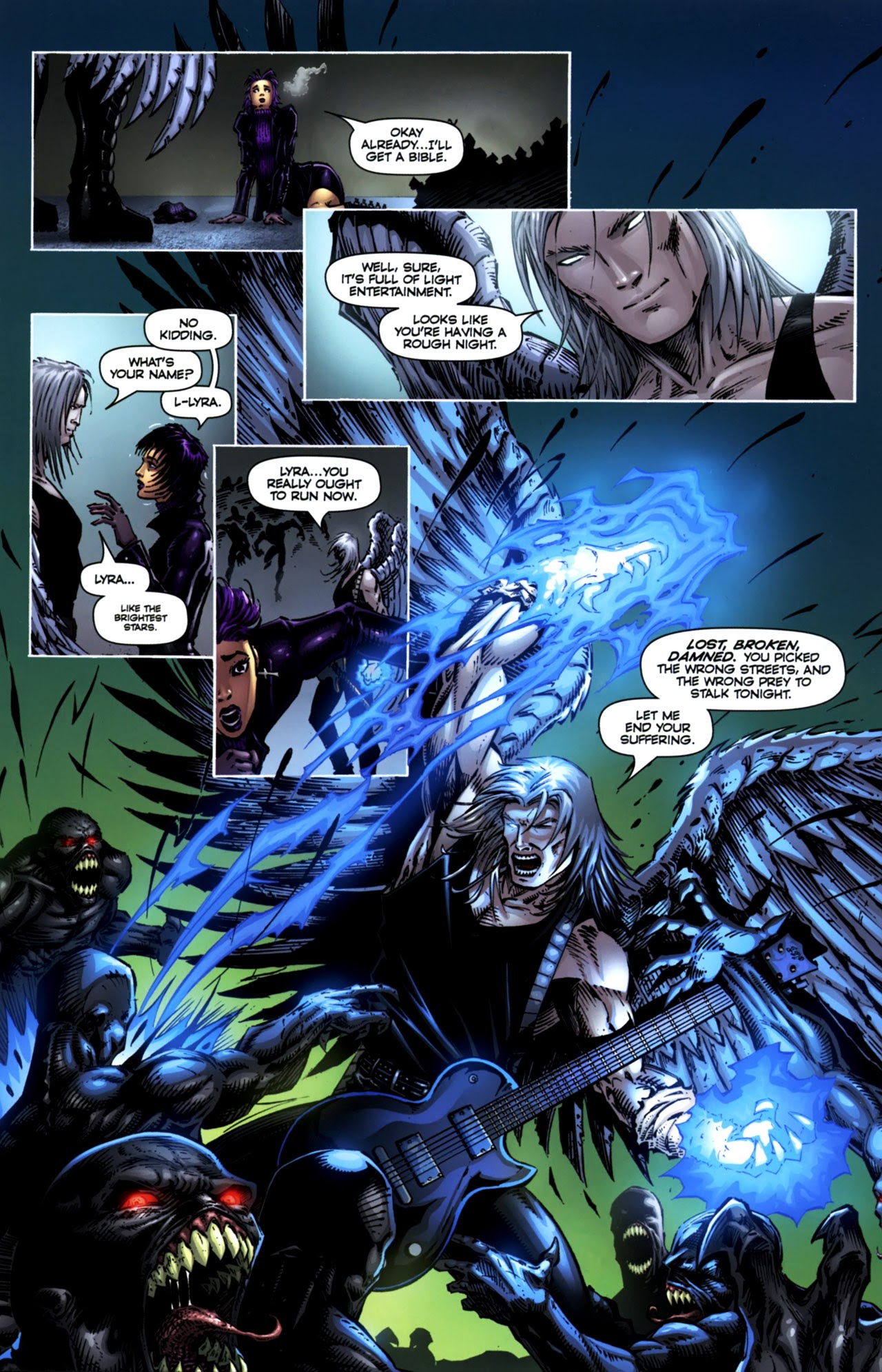 Read online Eternal Descent comic -  Issue #1 - 7