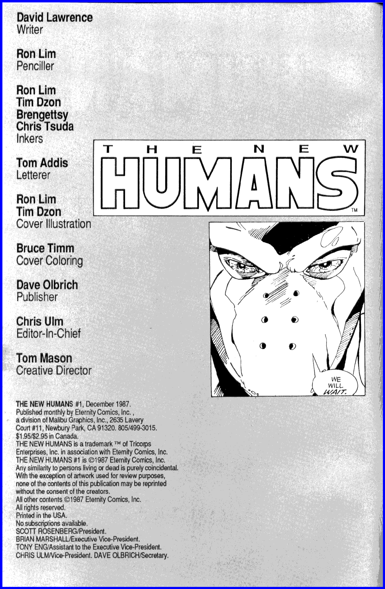 Read online The New Humans comic -  Issue #1 - 6