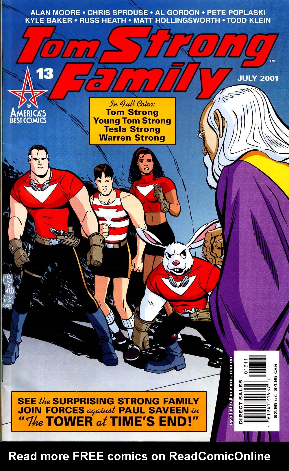 Read online Tom Strong comic -  Issue #13 - 1