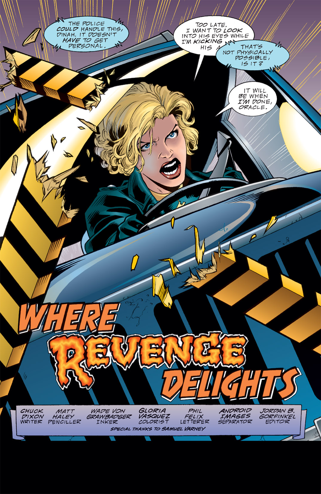 Read online Birds of Prey: Manhunt comic -  Issue #1 - 2