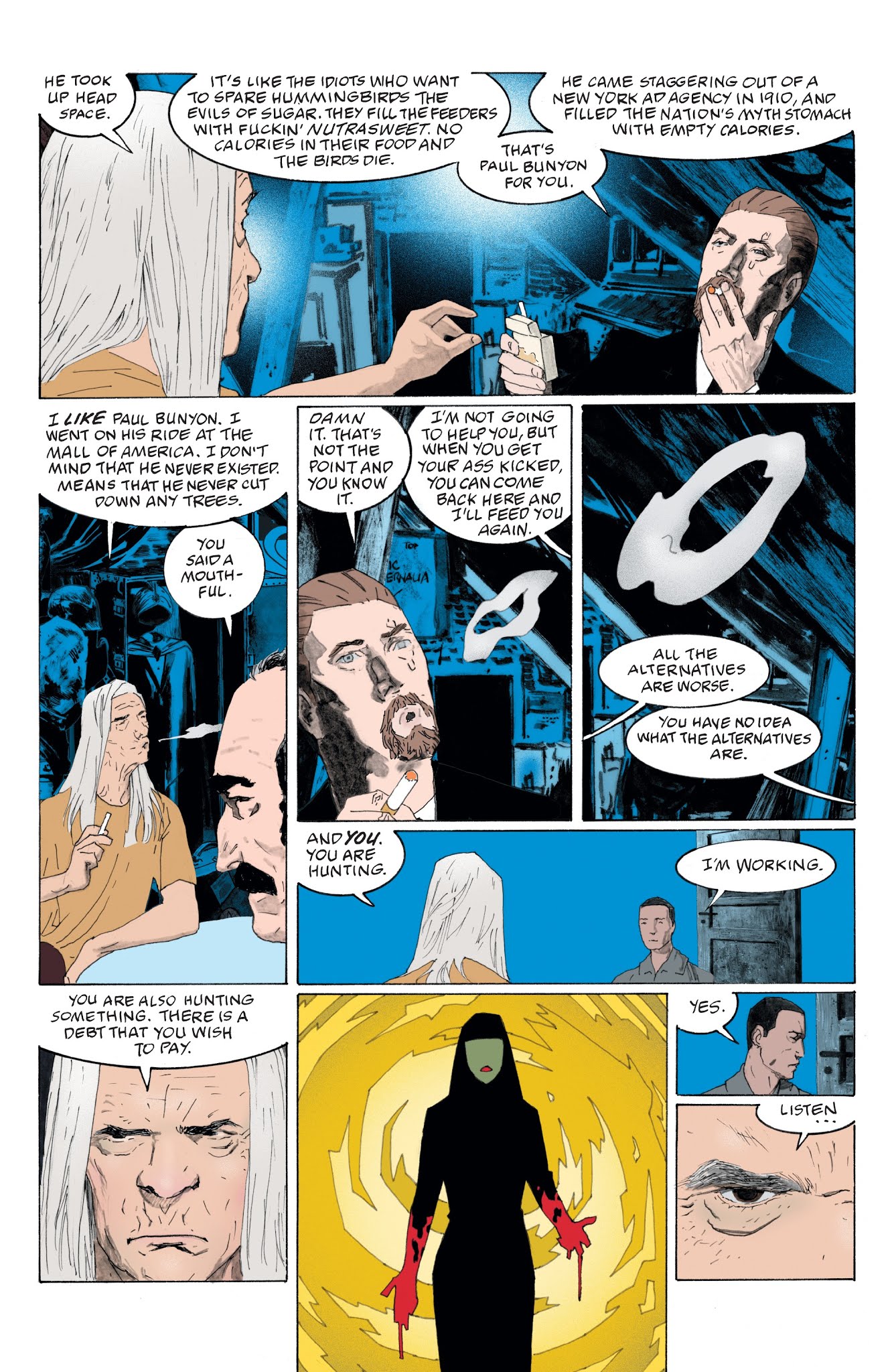 Read online American Gods: My Ainsel comic -  Issue #6 - 16