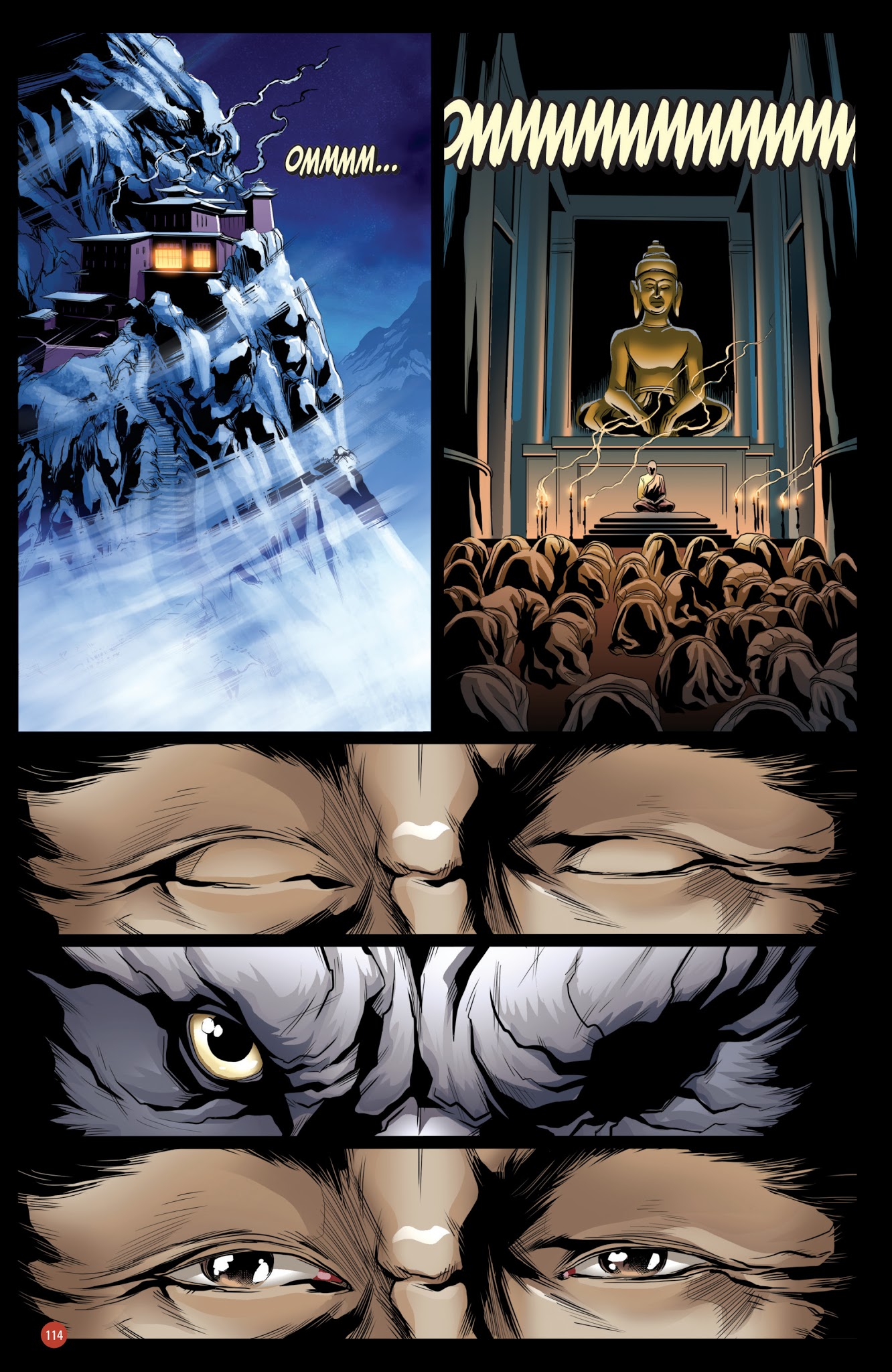 Read online Van Helsing vs. Werewolf comic -  Issue # _TPB 1 - 114