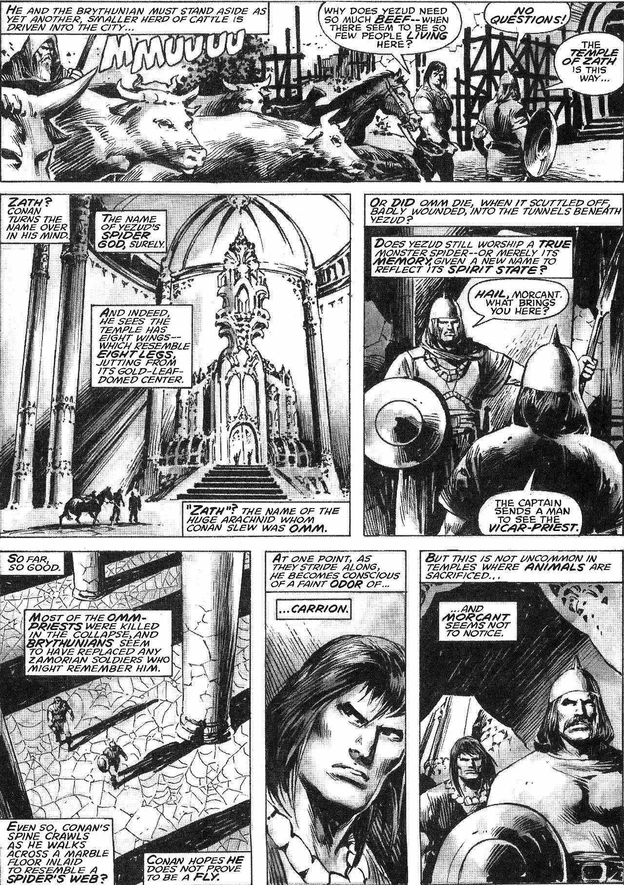 Read online The Savage Sword Of Conan comic -  Issue #208 - 18