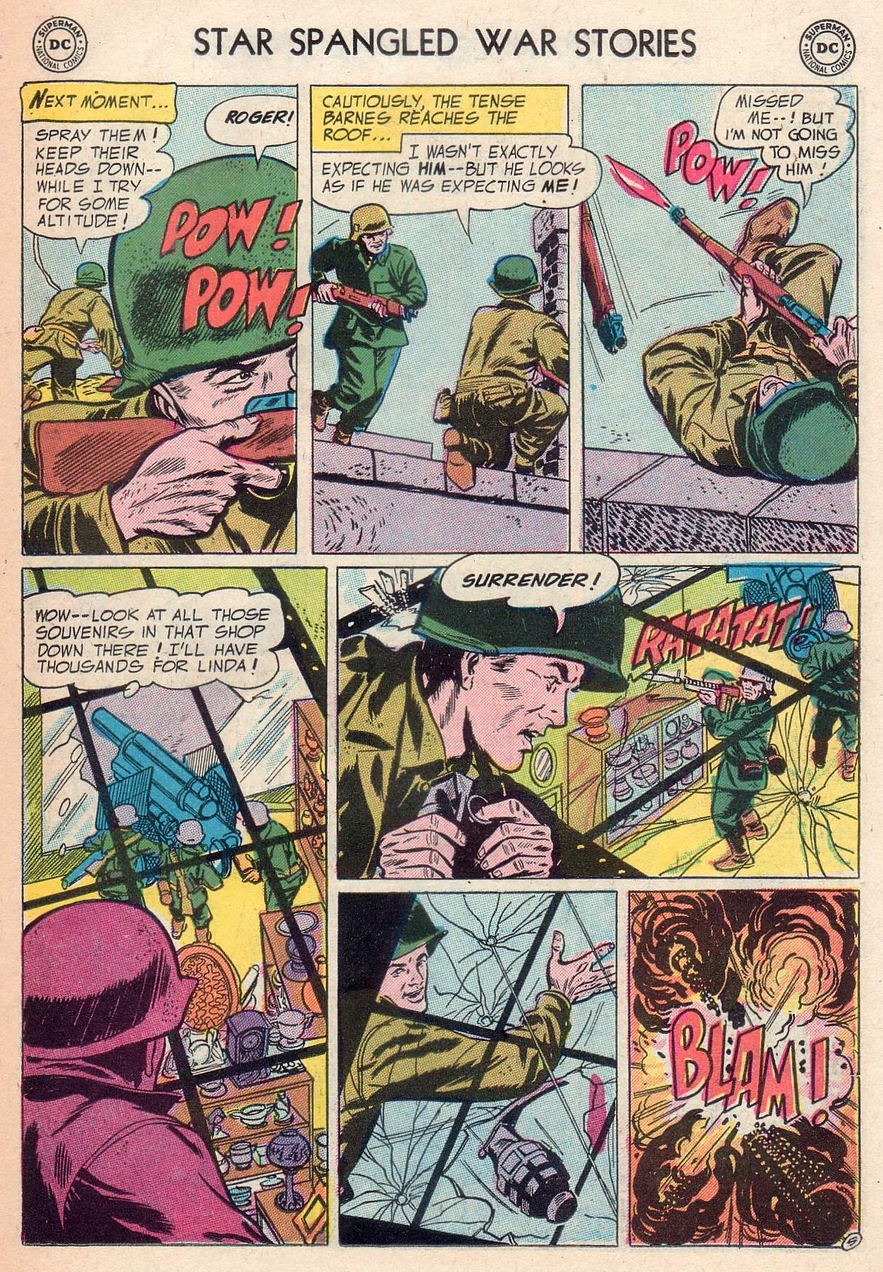 Read online Star Spangled War Stories (1952) comic -  Issue #33 - 23