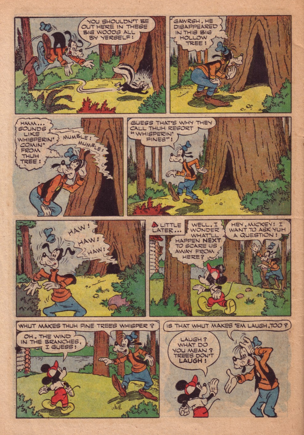 Read online Walt Disney's Comics and Stories comic -  Issue #153 - 46