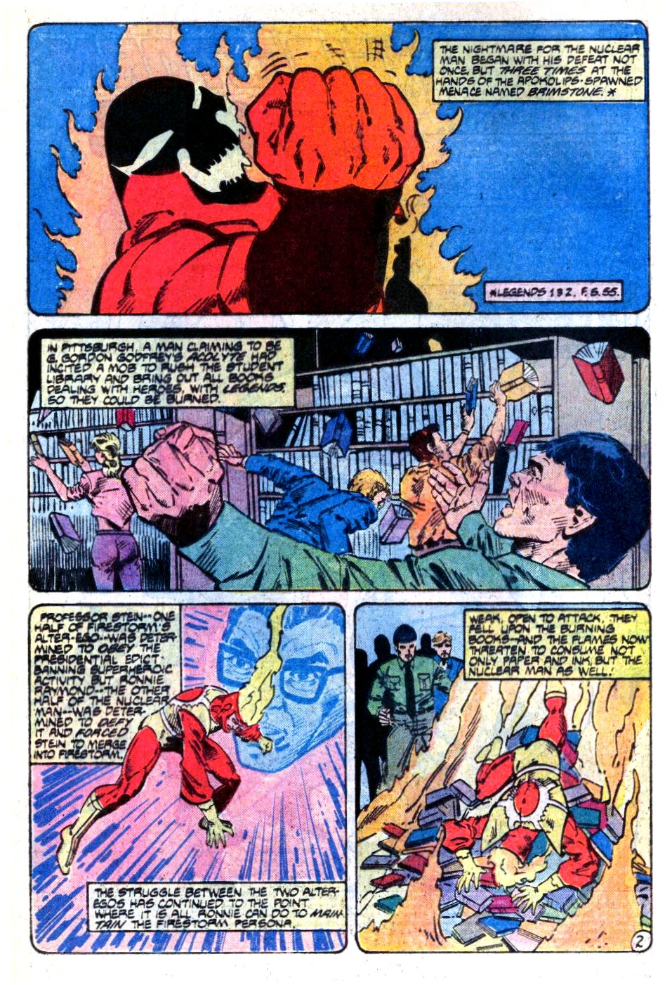 The Fury of Firestorm Issue #56 #60 - English 3
